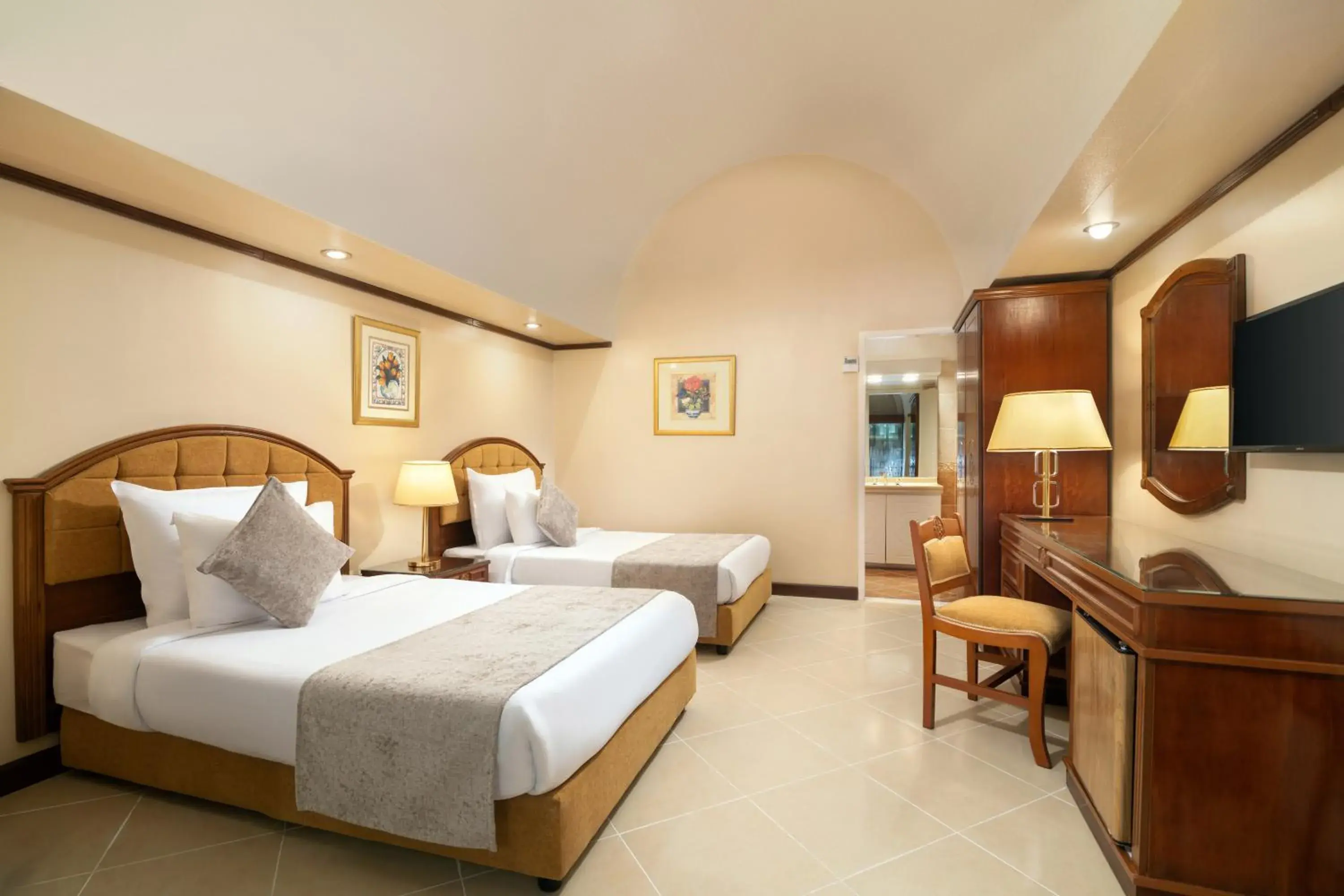 Bedroom, Bed in JAZ Pyramids Resort Bedroom, Bed in JAZ Pyramids Resort