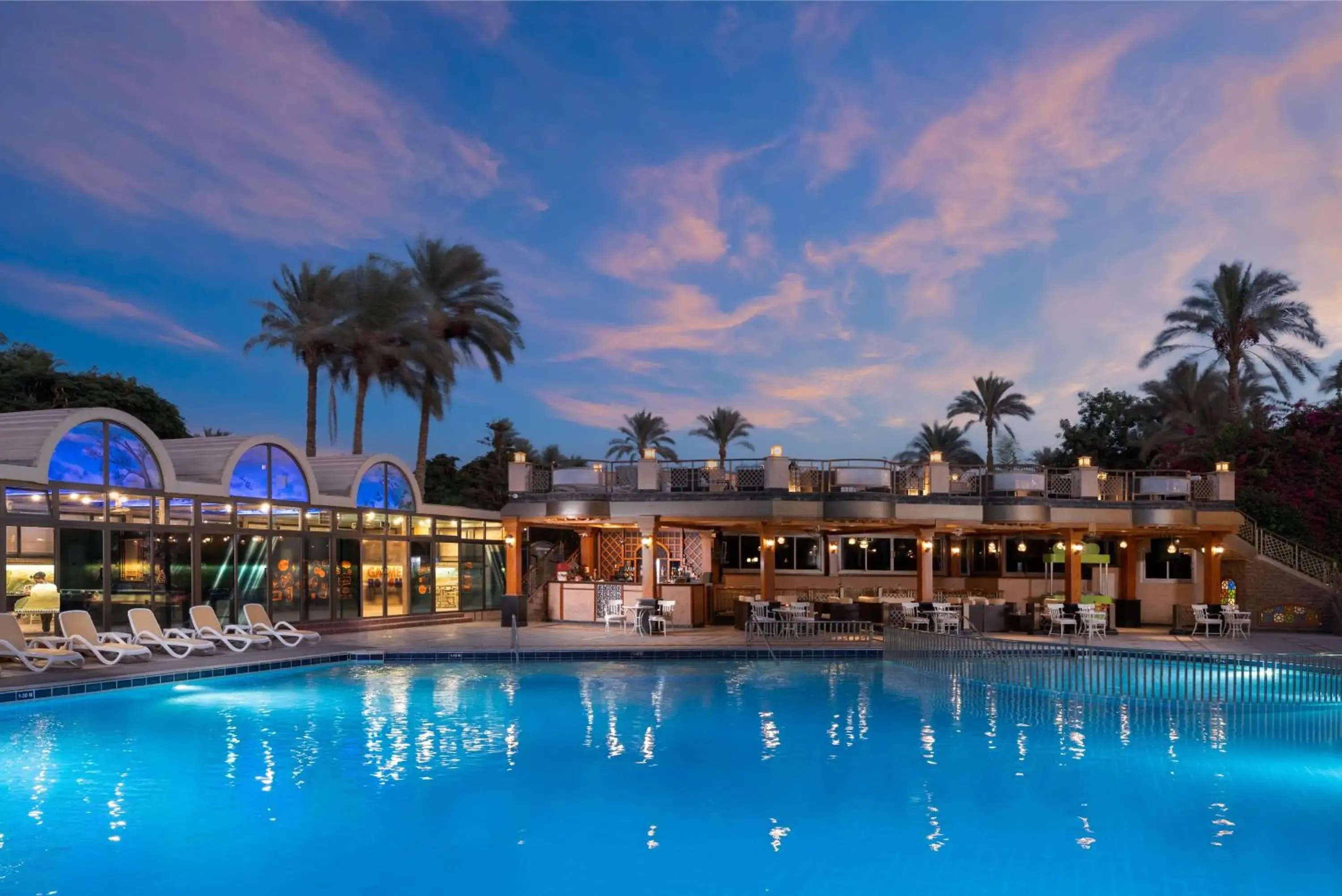 Lounge or bar in JAZ Pyramids Resort Lounge or bar in JAZ Pyramids Resort