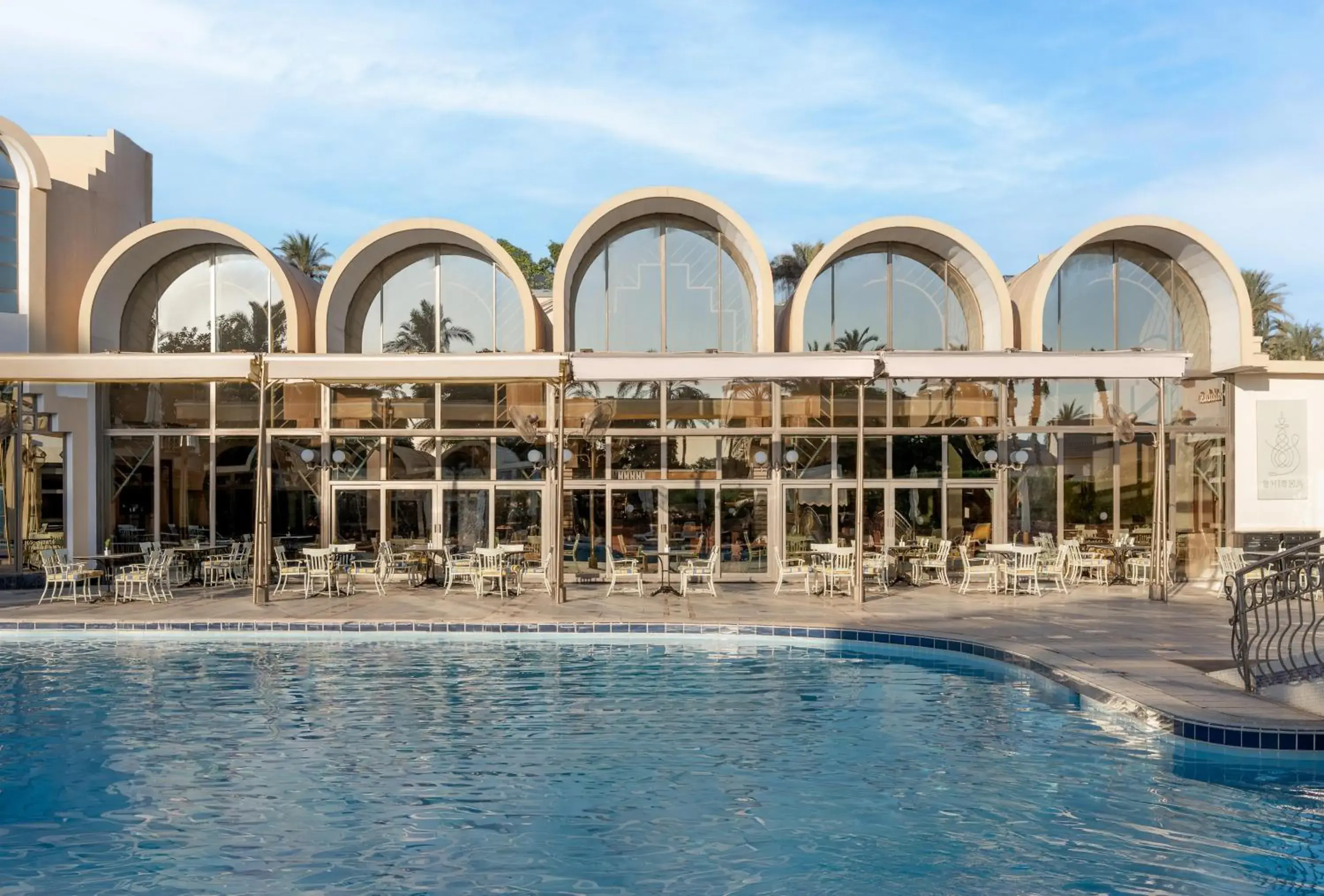 Property building in JAZ Pyramids Resort Property building in JAZ Pyramids Resort