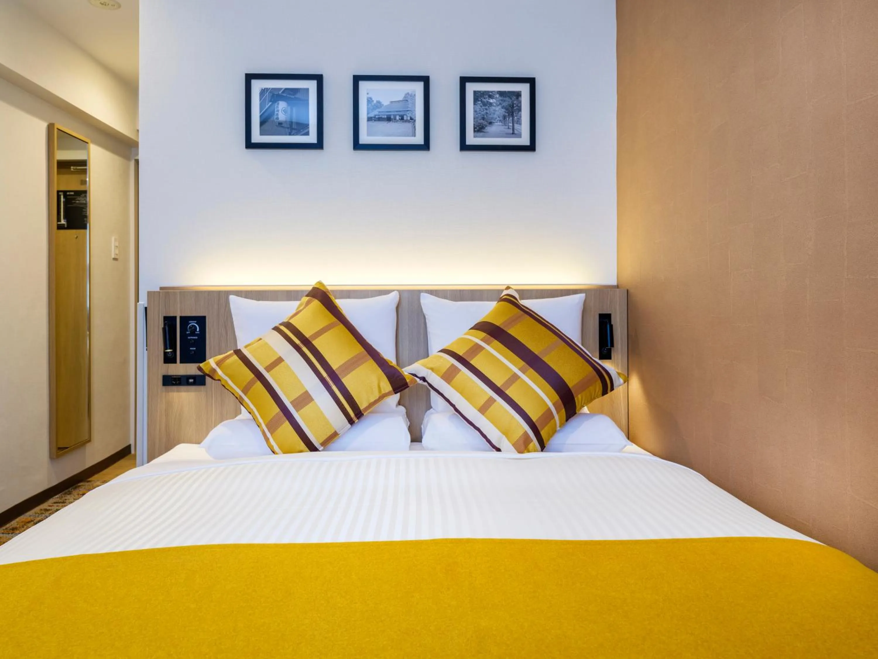 Bed in FLEXSTAY INN Higashi Jujo