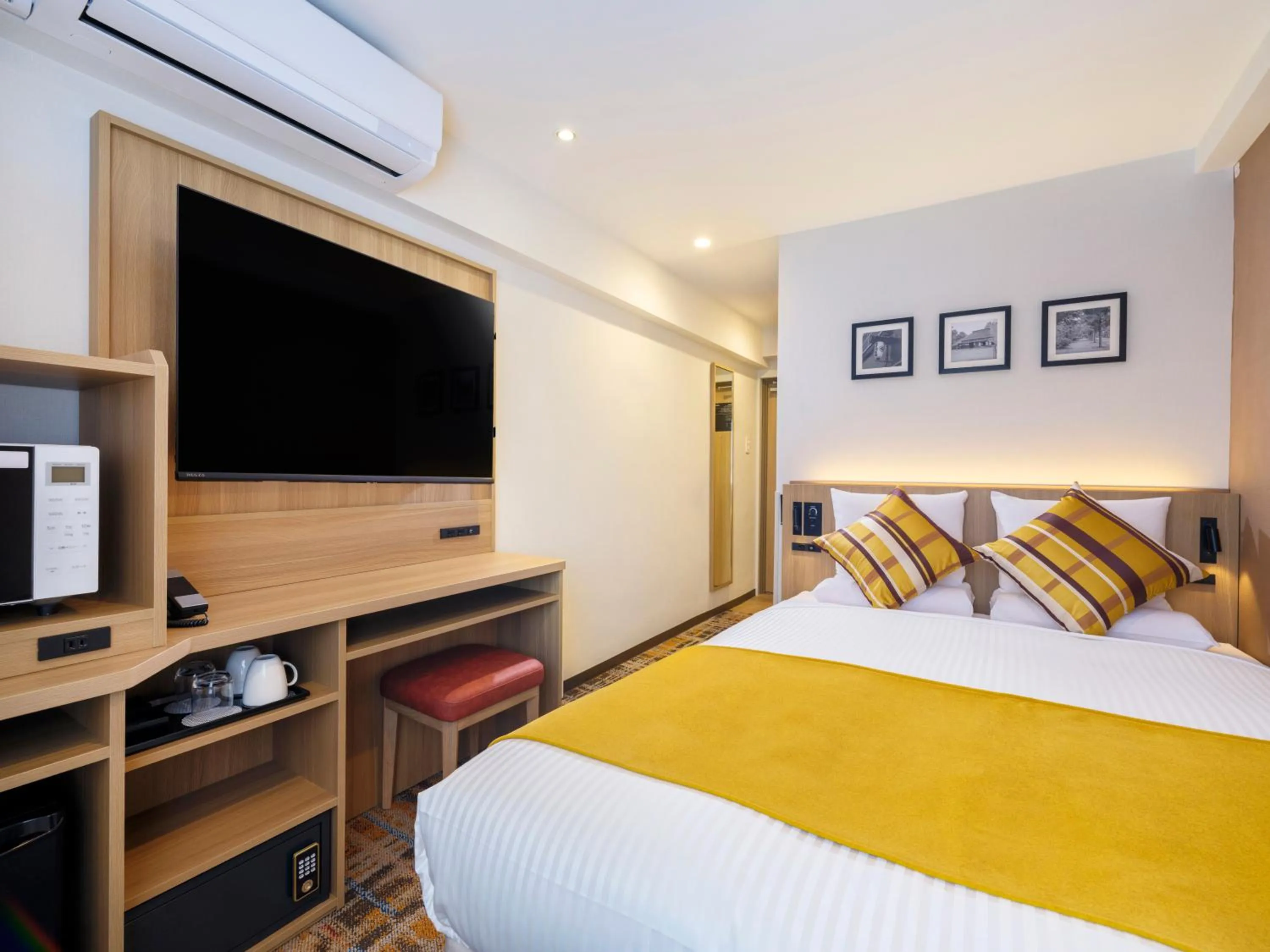 Bed in FLEXSTAY INN Higashi Jujo