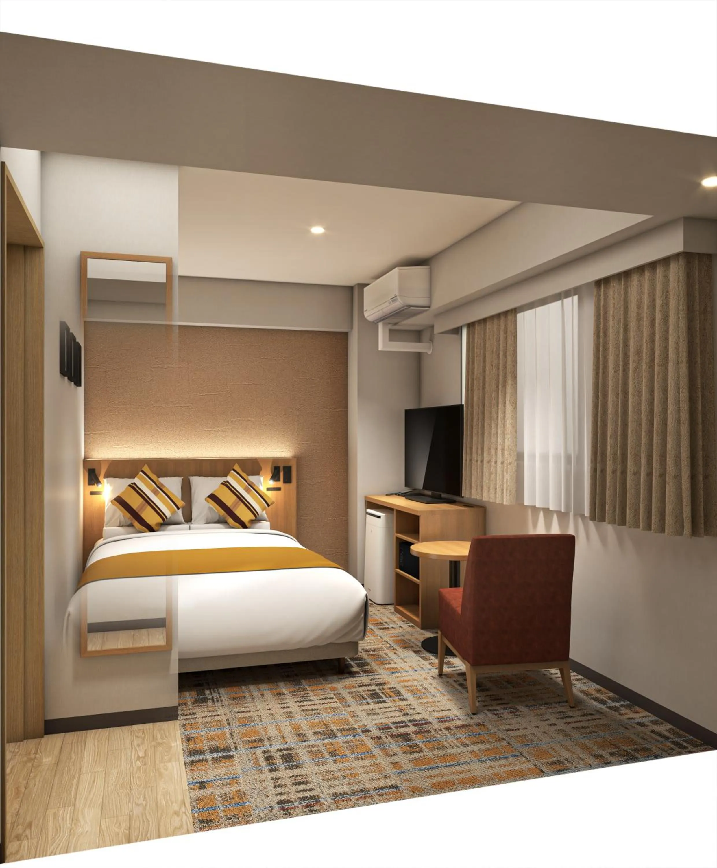 Photo of the whole room, Bed in FLEXSTAY INN Higashi Jujo