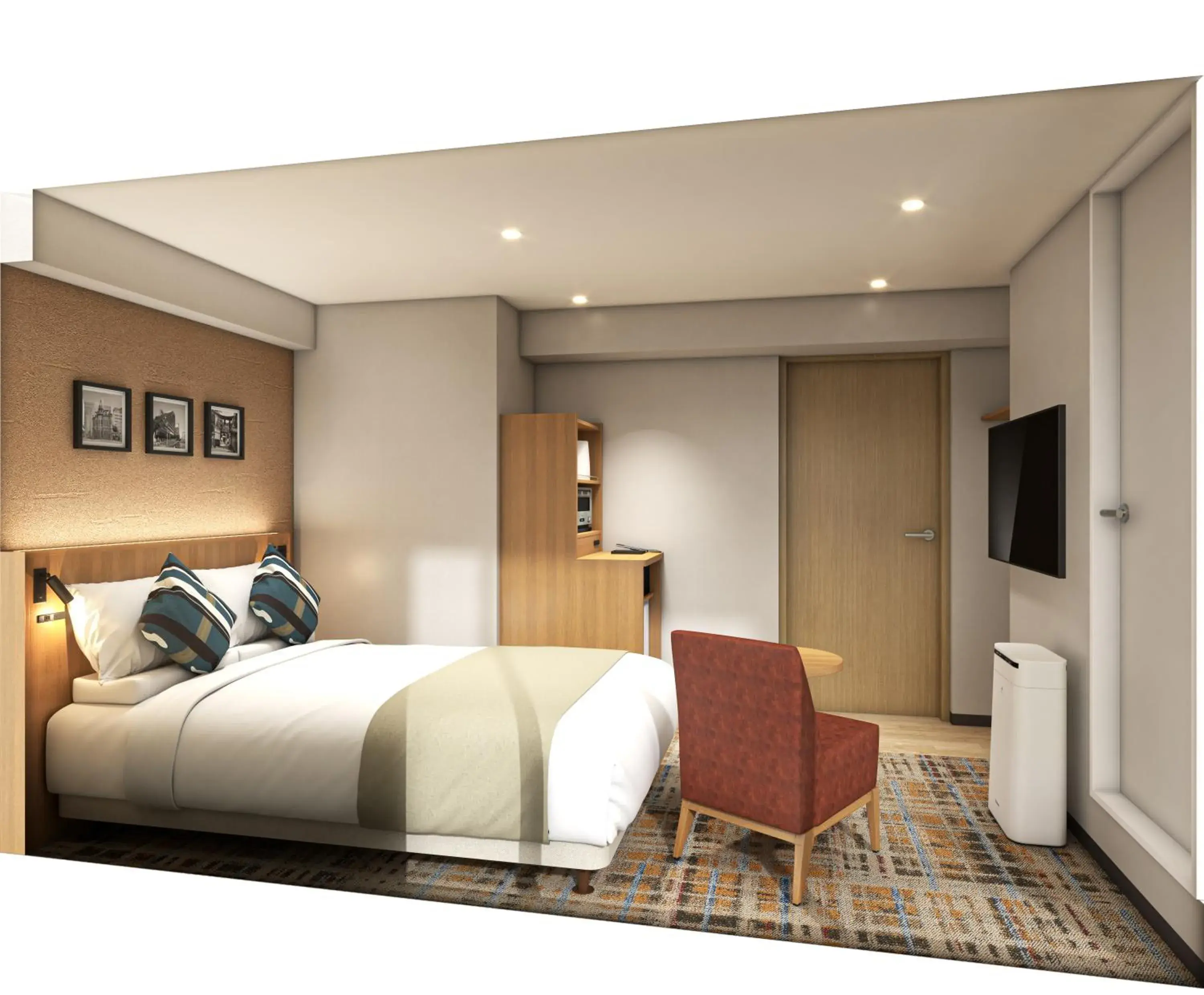 Photo of the whole room, Bed in FLEXSTAY INN Higashi Jujo Photo of the whole room, Bed in FLEXSTAY INN Higashi Jujo