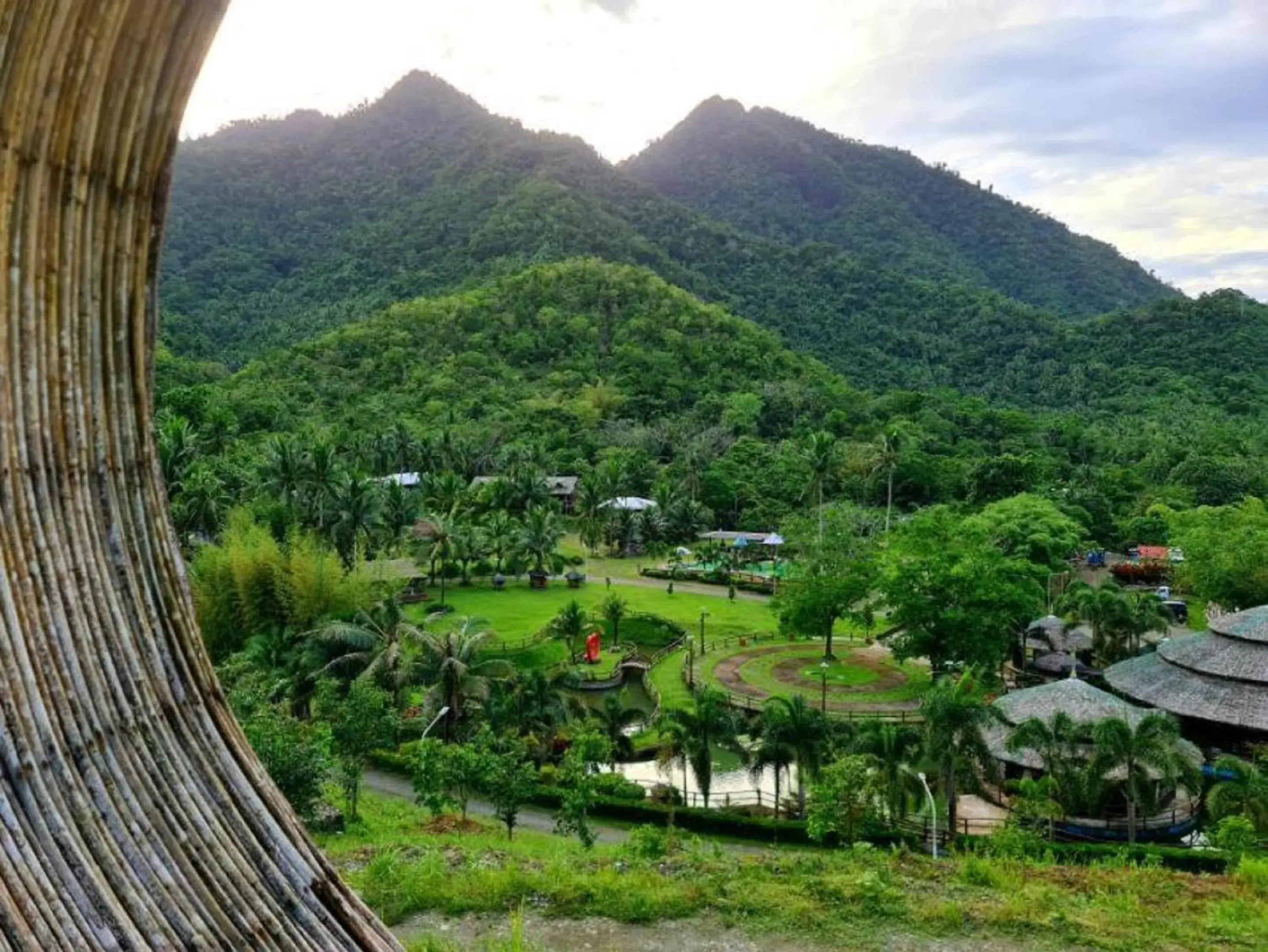 Mountain view in Balay Ni Tatay Farm Resort by Cocotel Mountain view in Balay Ni Tatay Farm Resort by Cocotel