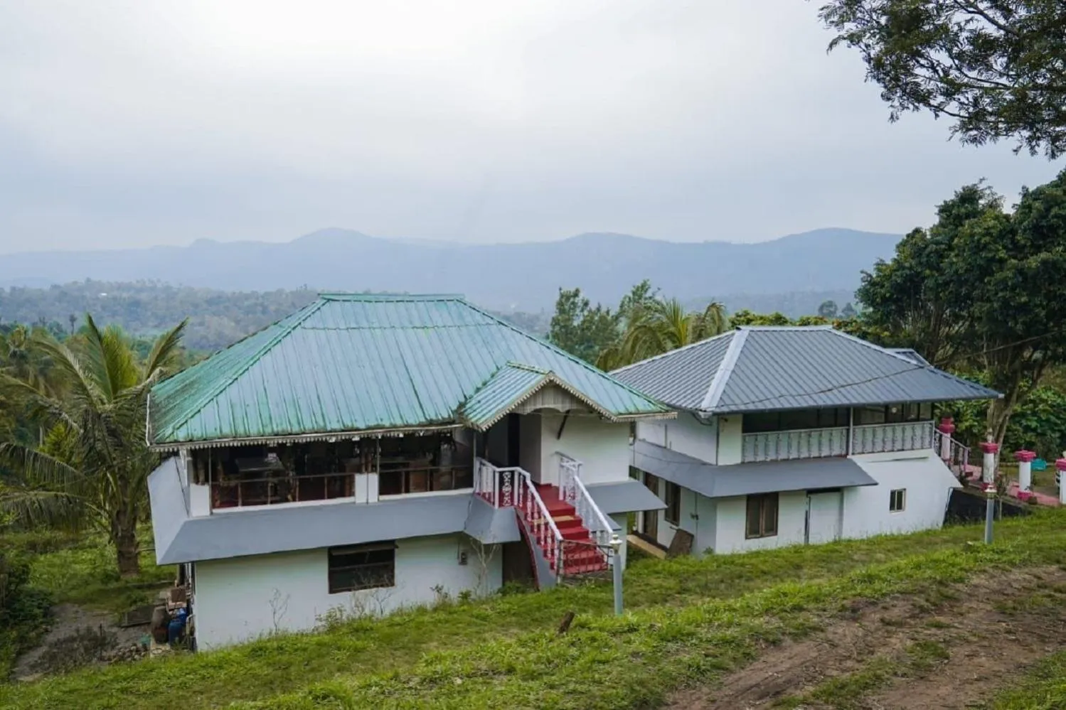 Property building in Punarjani Ayurvedic Resorts