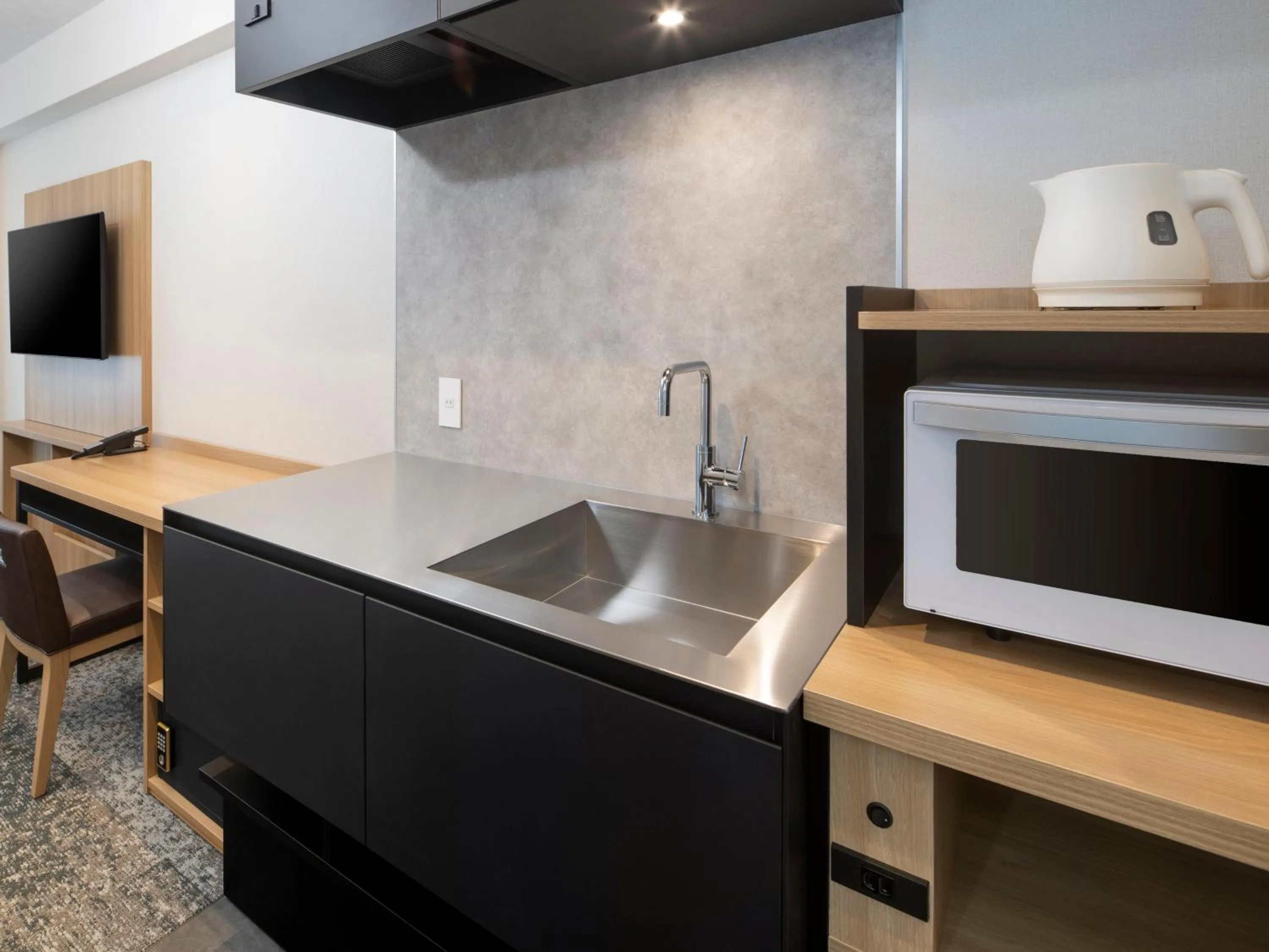 Kitchen or kitchenette in FLEXSTAY INN Iidabashi