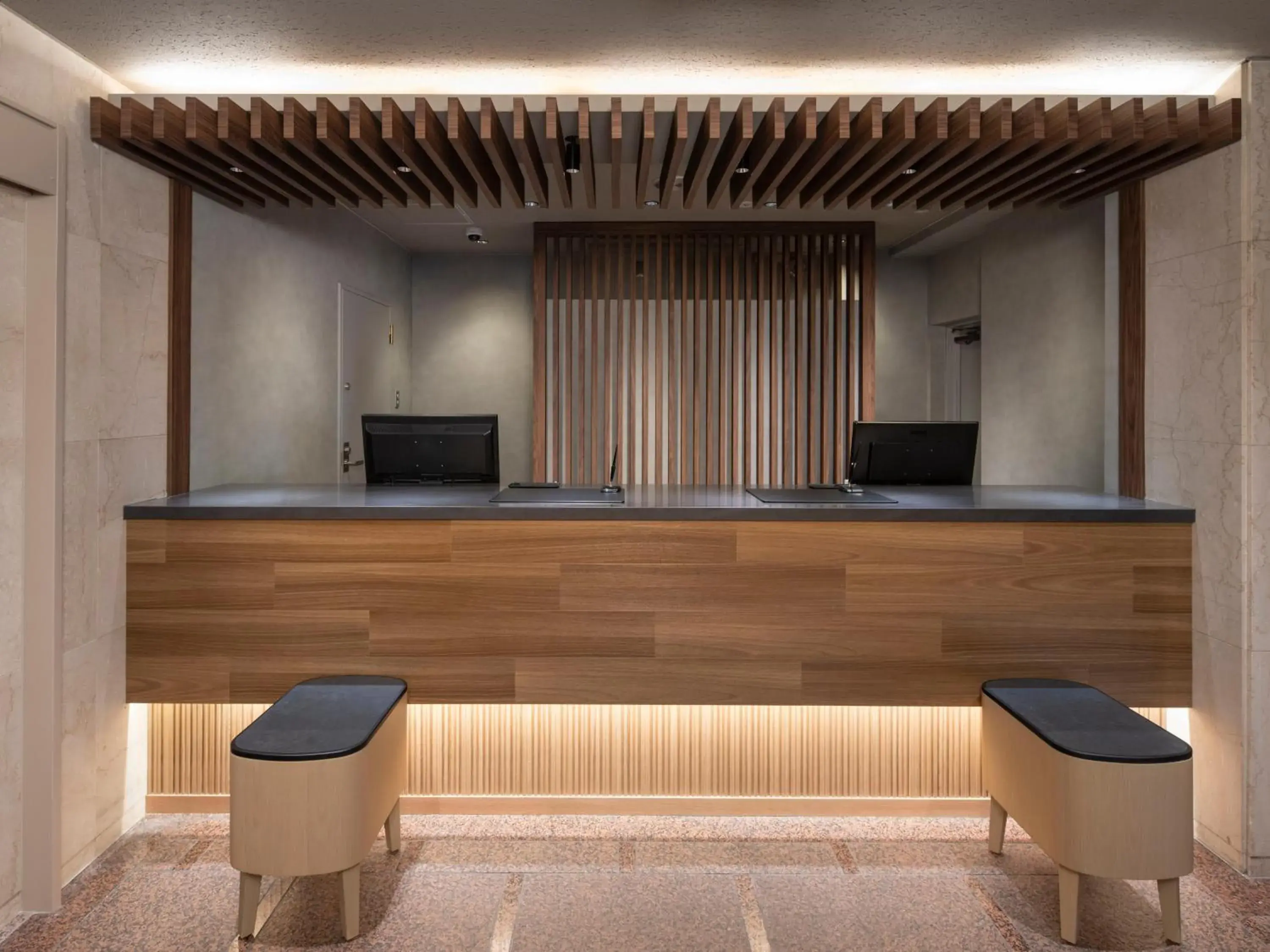 Lobby or reception in FLEXSTAY INN Iidabashi Lobby or reception in FLEXSTAY INN Iidabashi