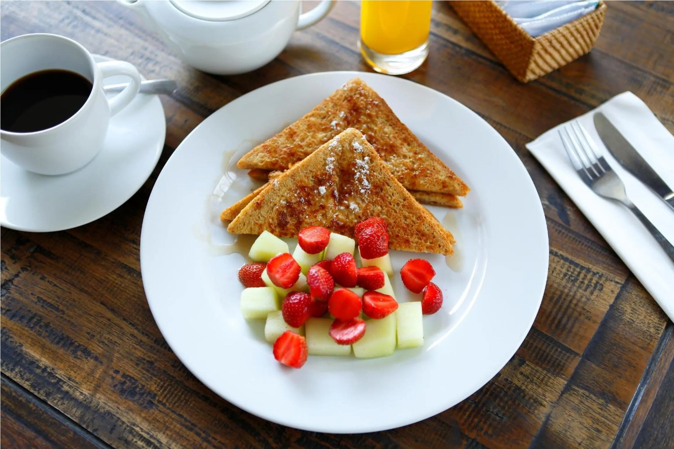 Food in 7 Bidadari Hotel Seminyak