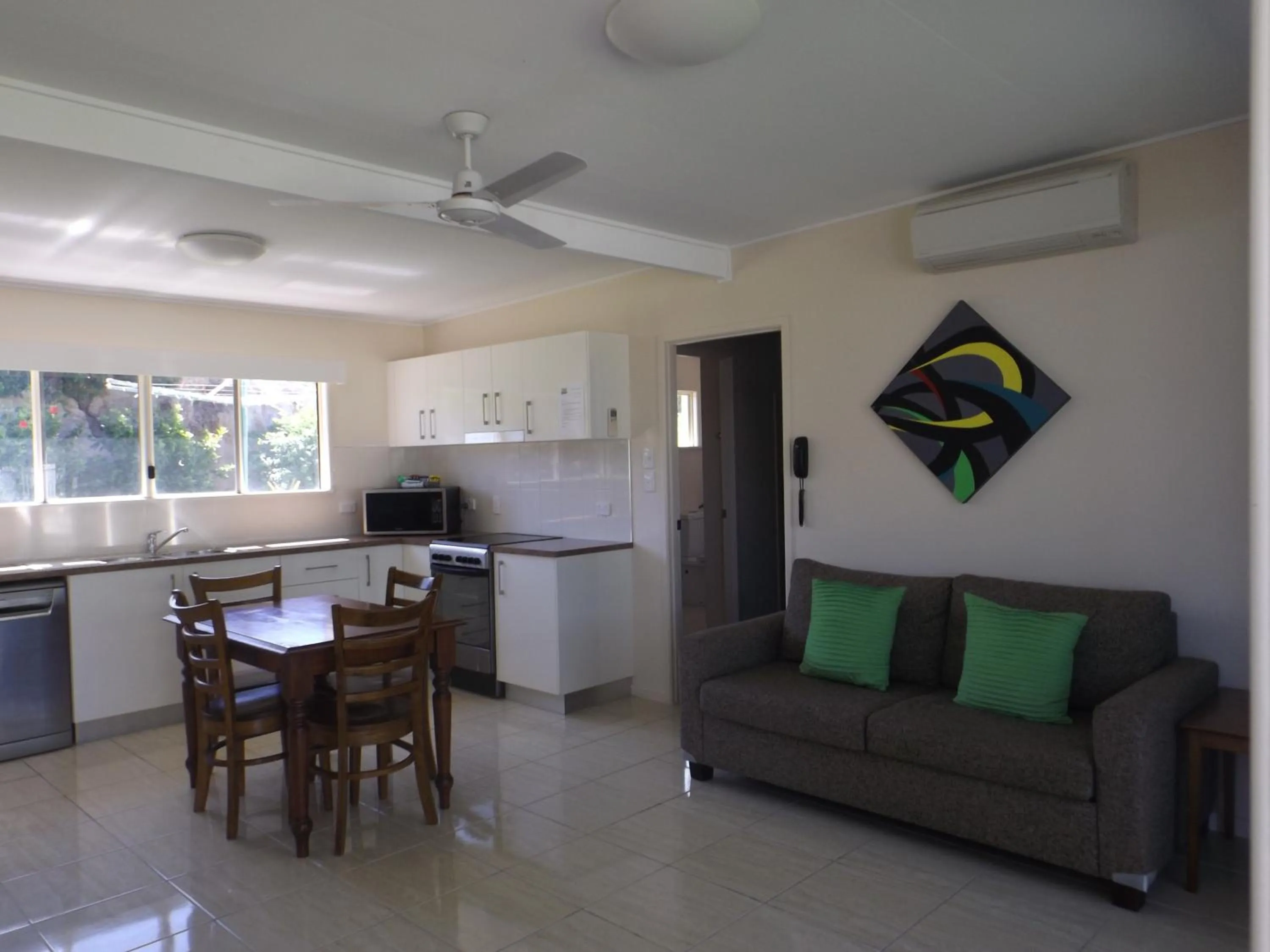 Seating area in Whitsunday Sands Resort