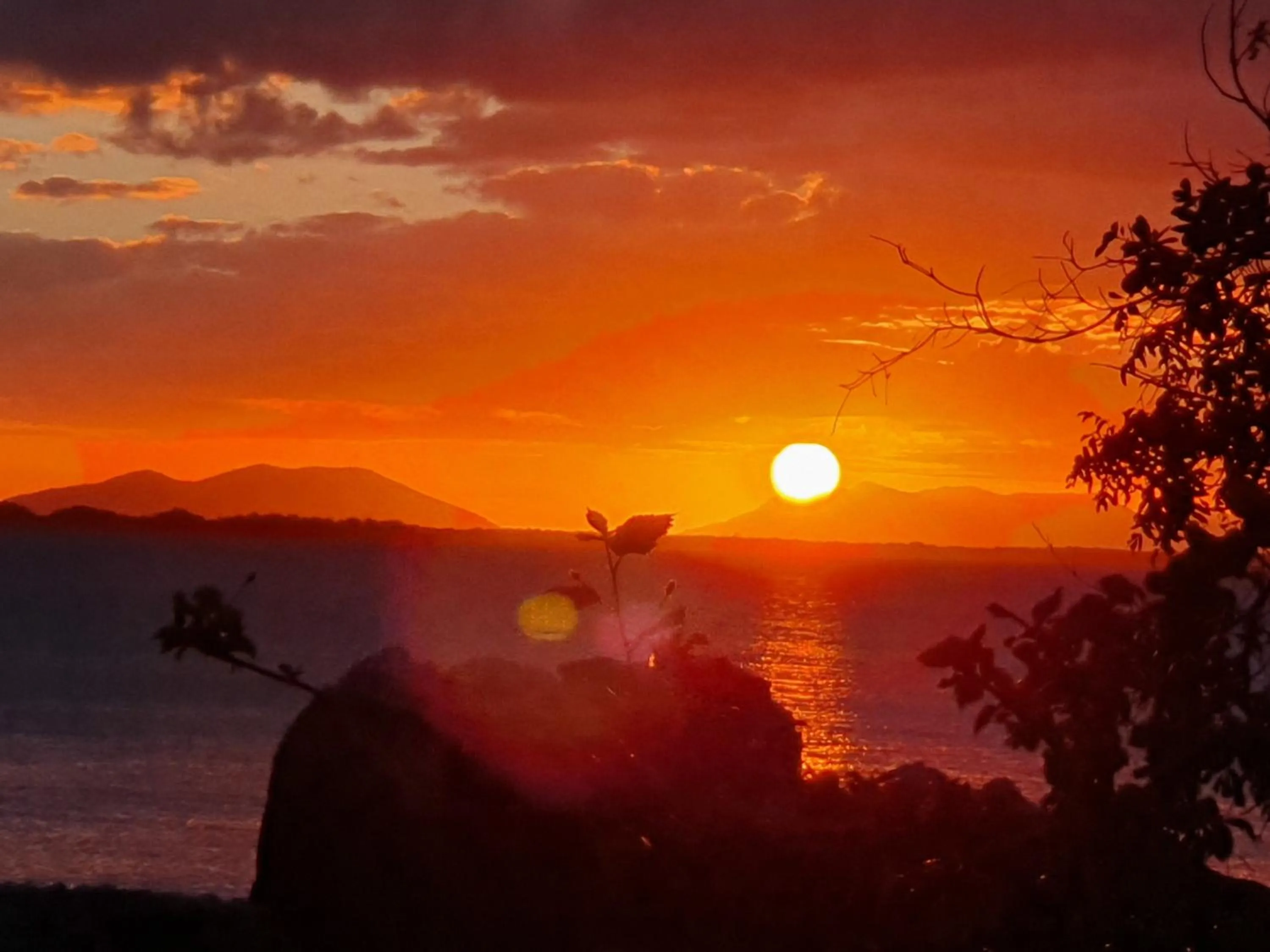 Sunset in Whitsunday Sands Resort