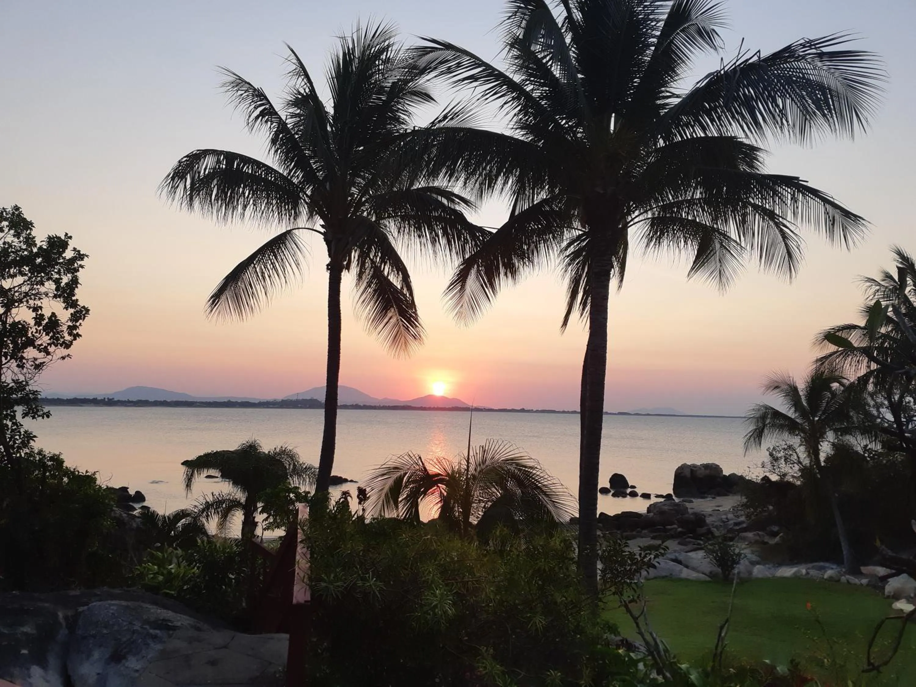 Sunset in Whitsunday Sands Resort