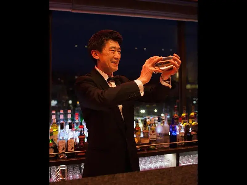 Lounge or bar in Akita Castle Hotel Lounge or bar in Akita Castle Hotel