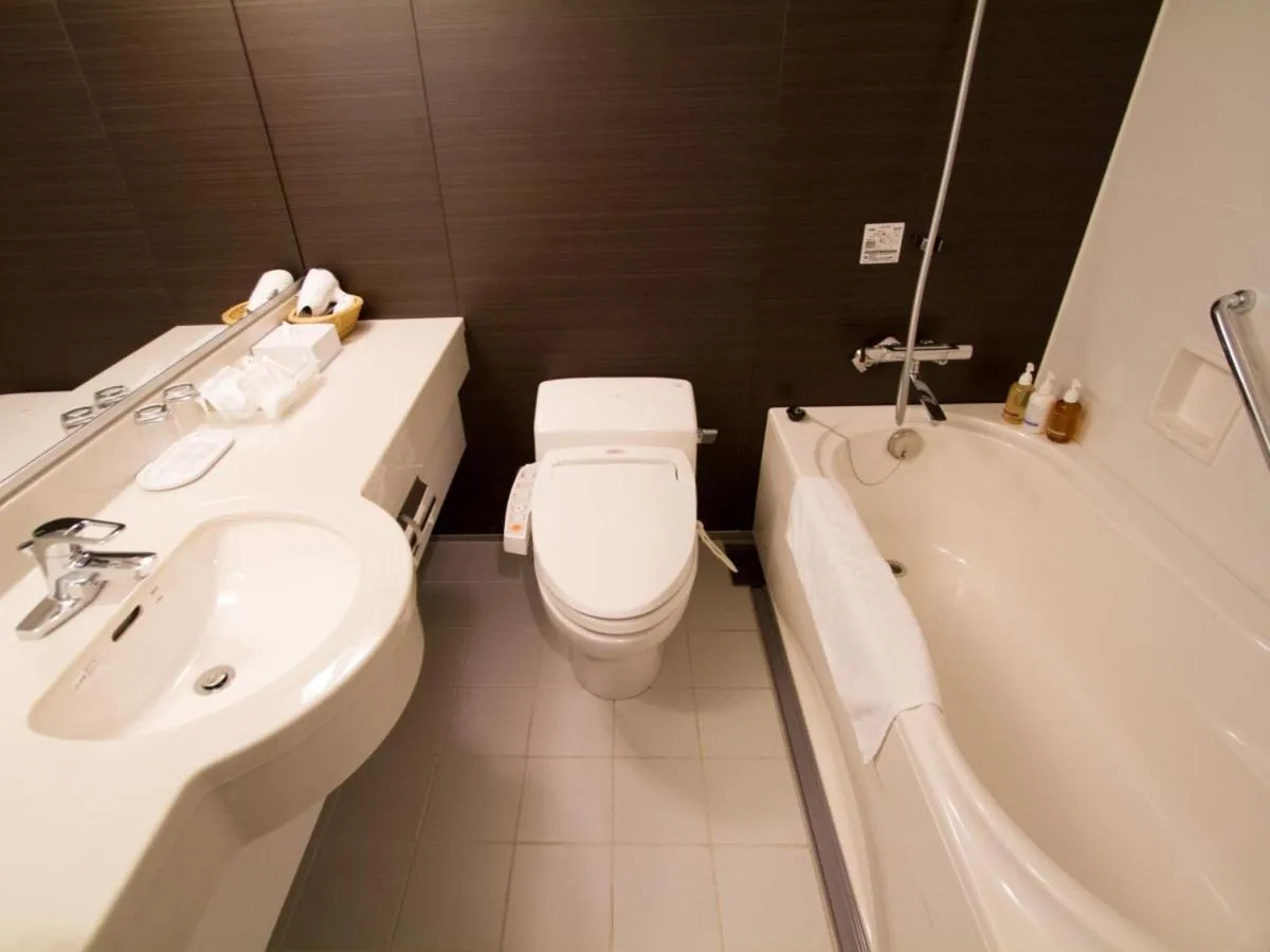 Bathroom in Akita Castle Hotel