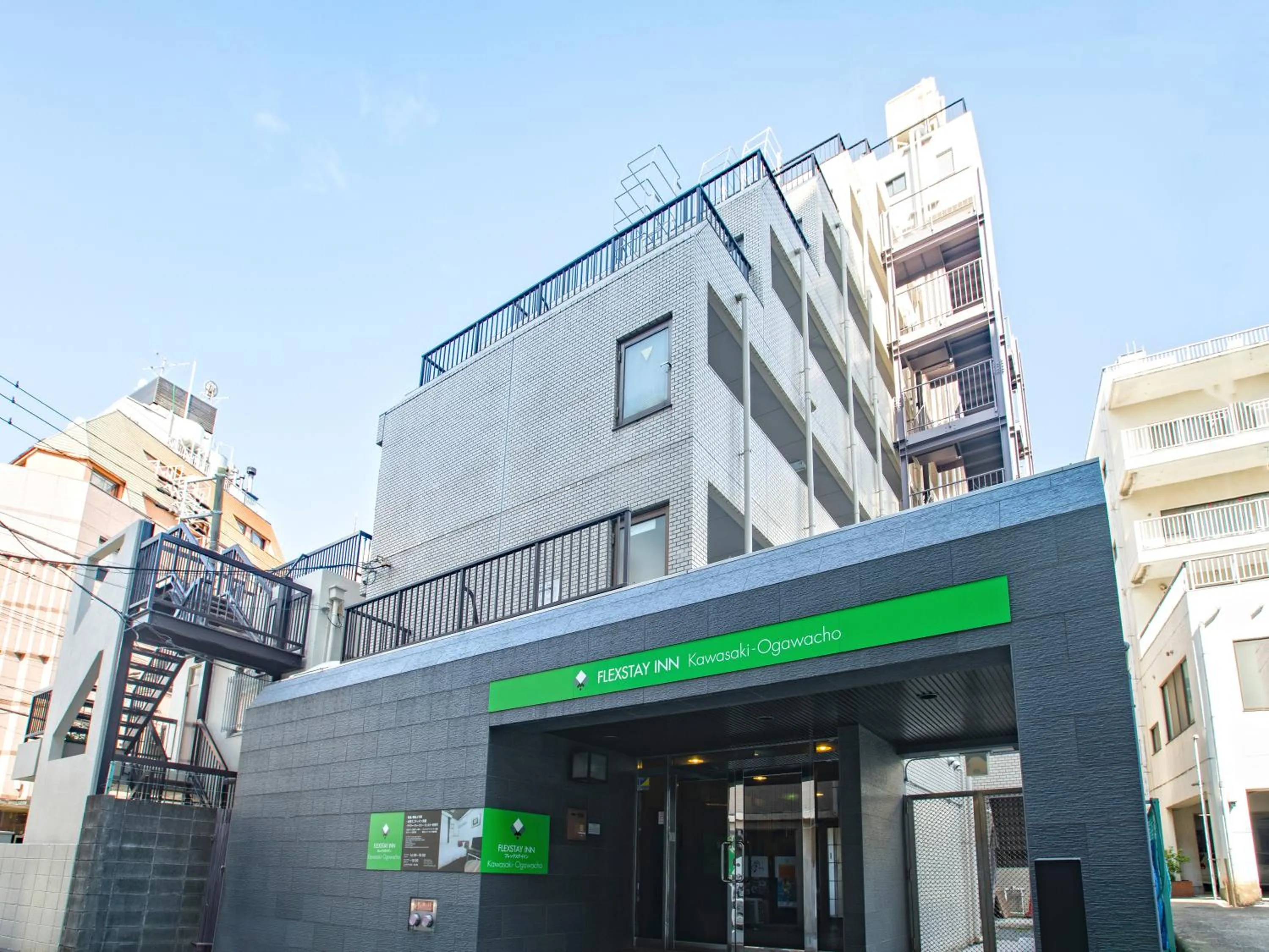 Facade/entrance in FLEXSTAY INN Kawasaki Ogawacho