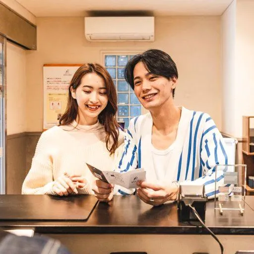 Lobby or reception in HOTEL RELIEF Namba Daikokuchou