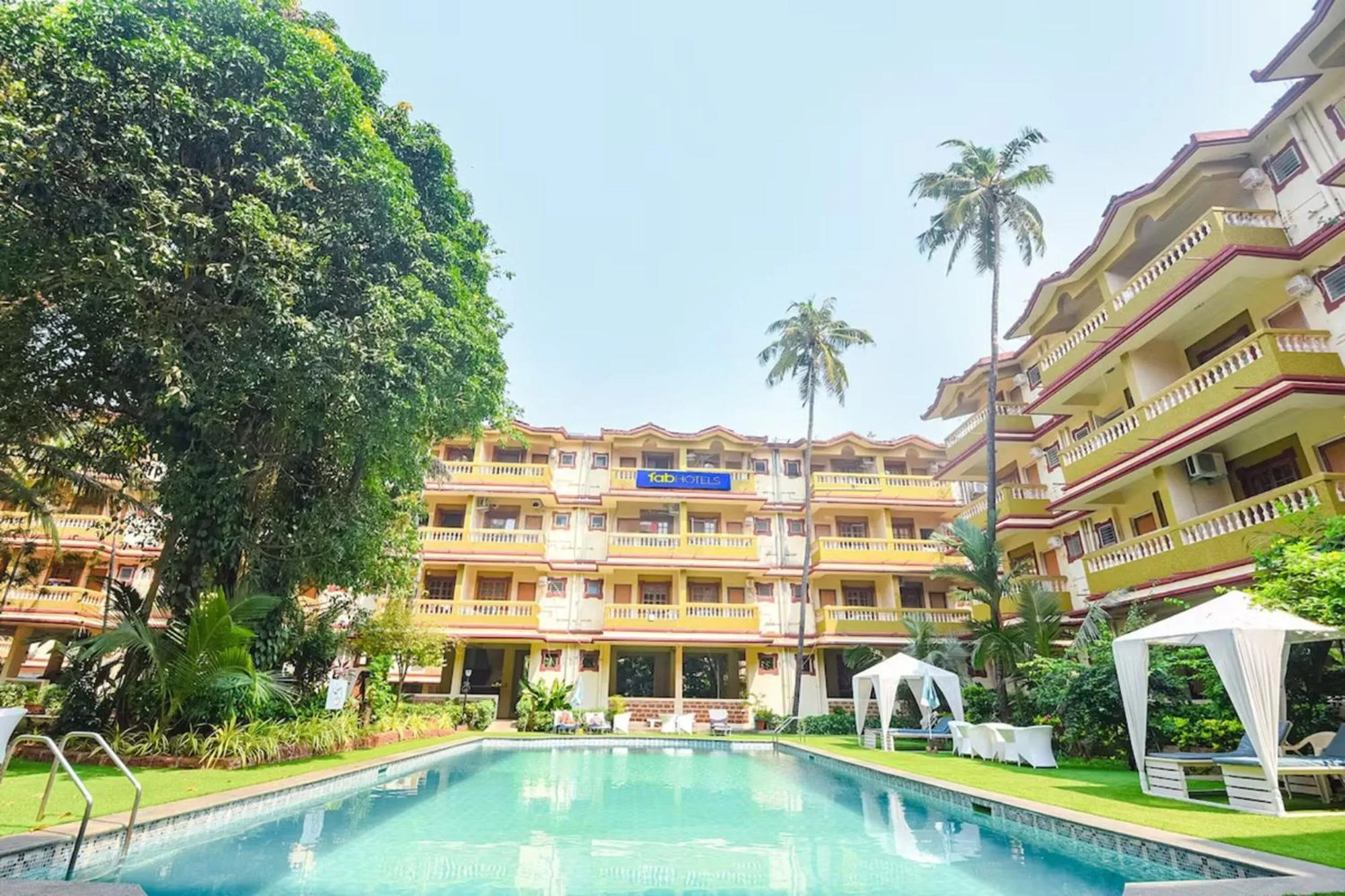 Property building in FabHotel Prime Emerald Highland - 500M From Candolim Beach