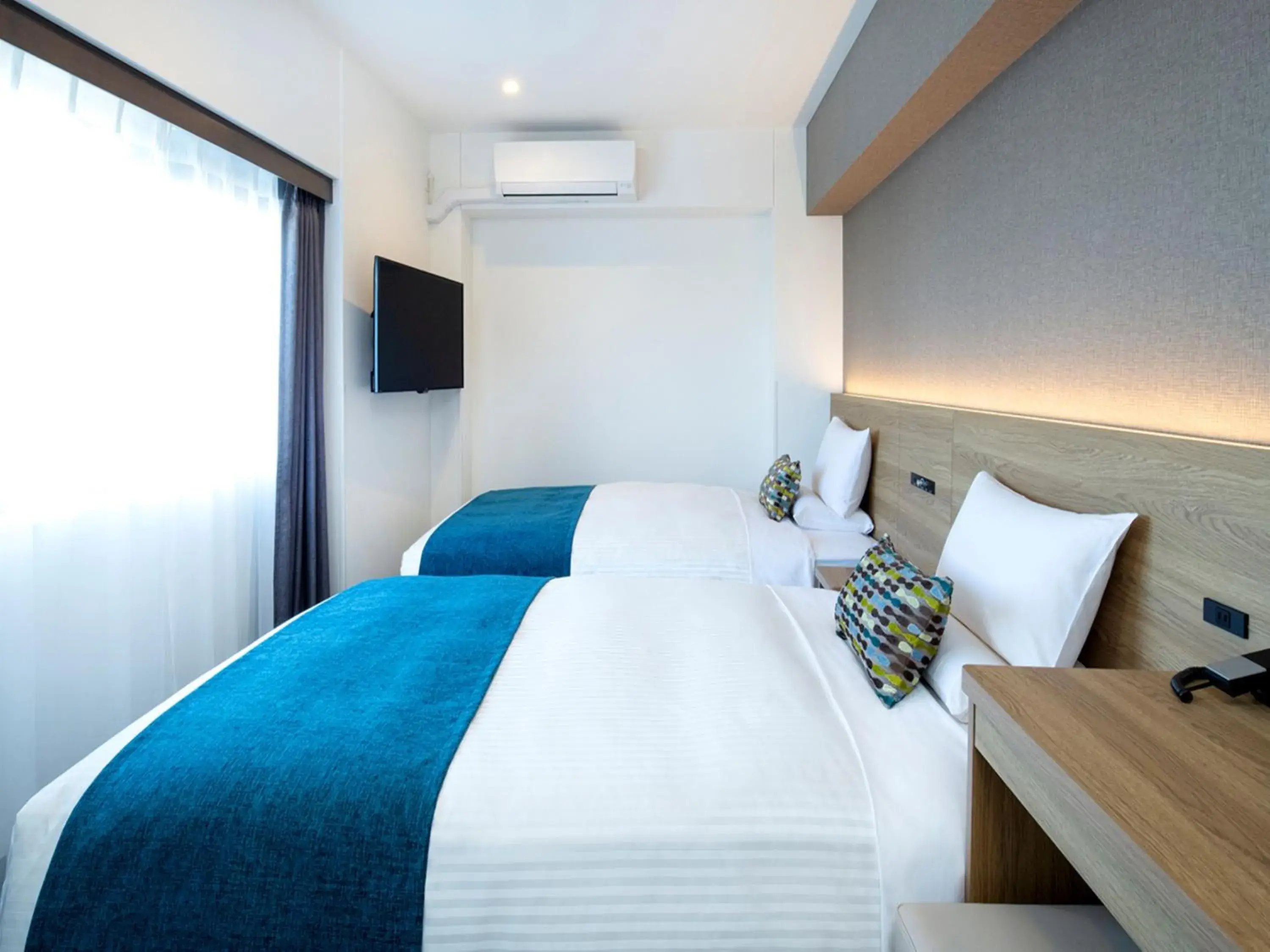 Photo of the whole room, Bed in FLEXSTAY INN Shinurayasu Photo of the whole room, Bed in FLEXSTAY INN Shinurayasu