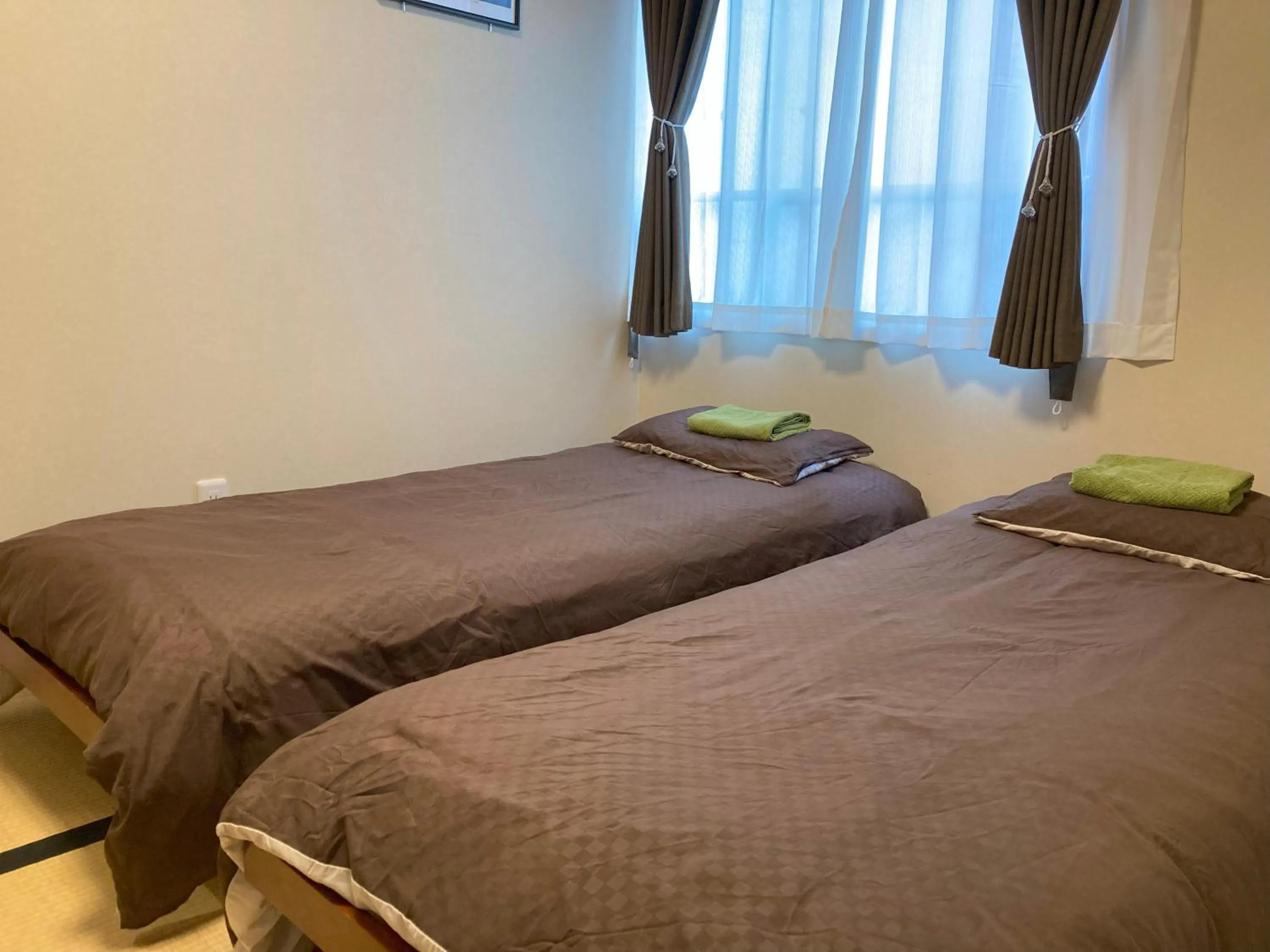 Bed in Lodging Tokyo Shibamata