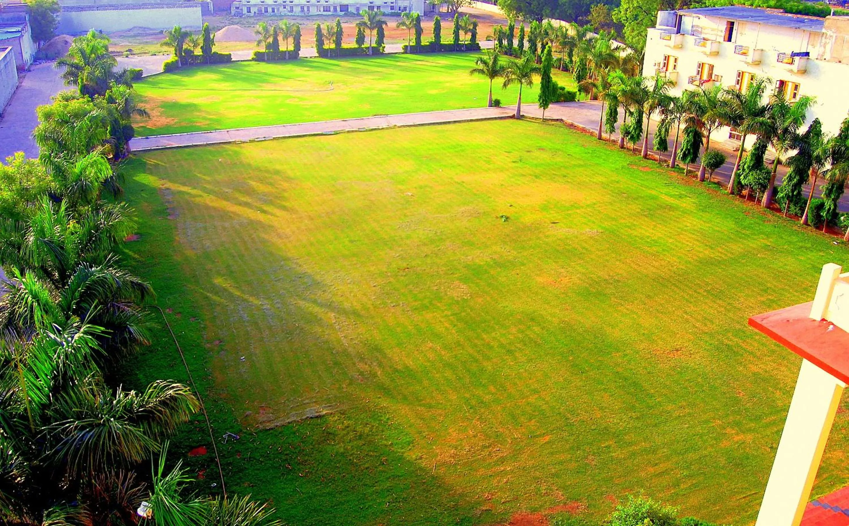 Garden in Ranbanka Heritage Resort 1 km from Bhilwara Railway Station
