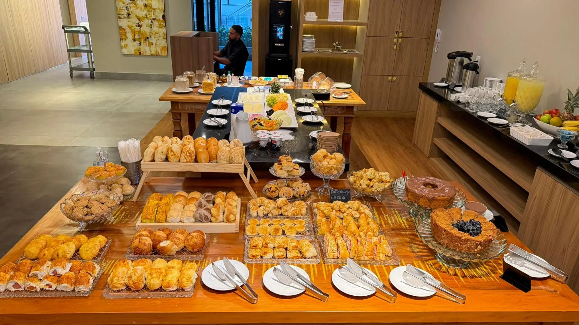 Buffet breakfast in Life Residence