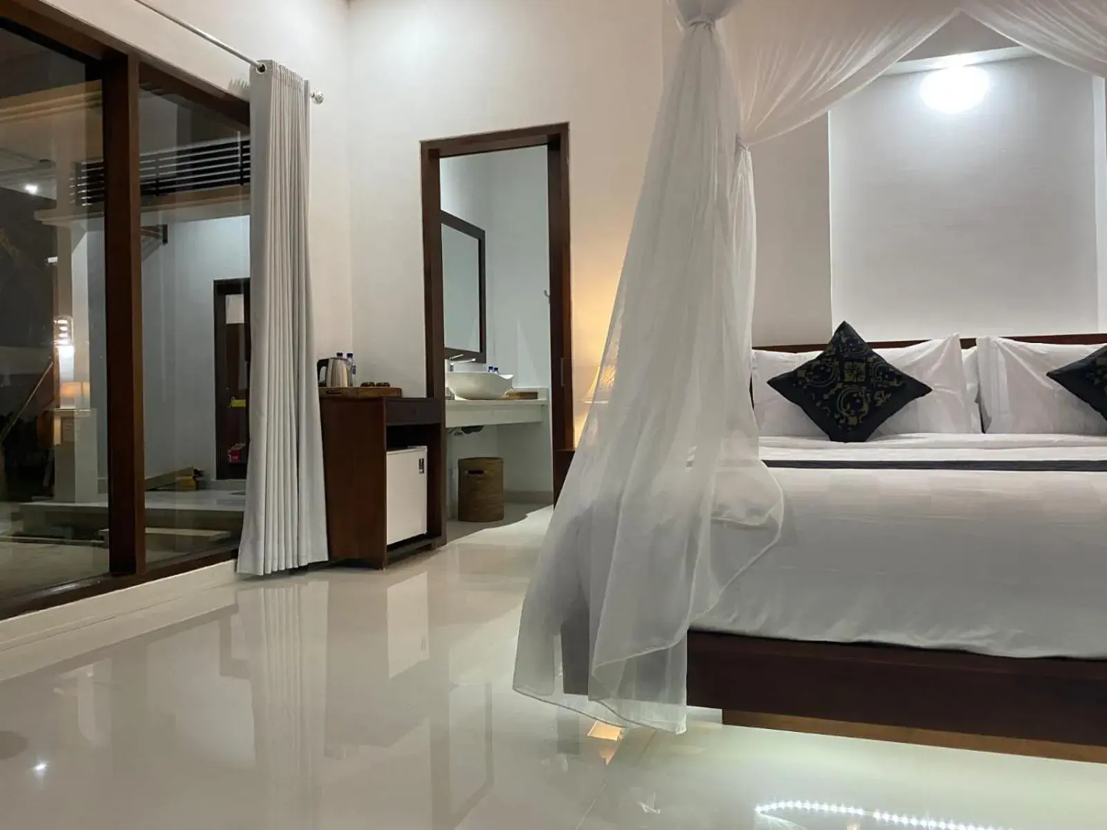 Bed in Namika Villas Ubud Bed in Namika Villas Ubud