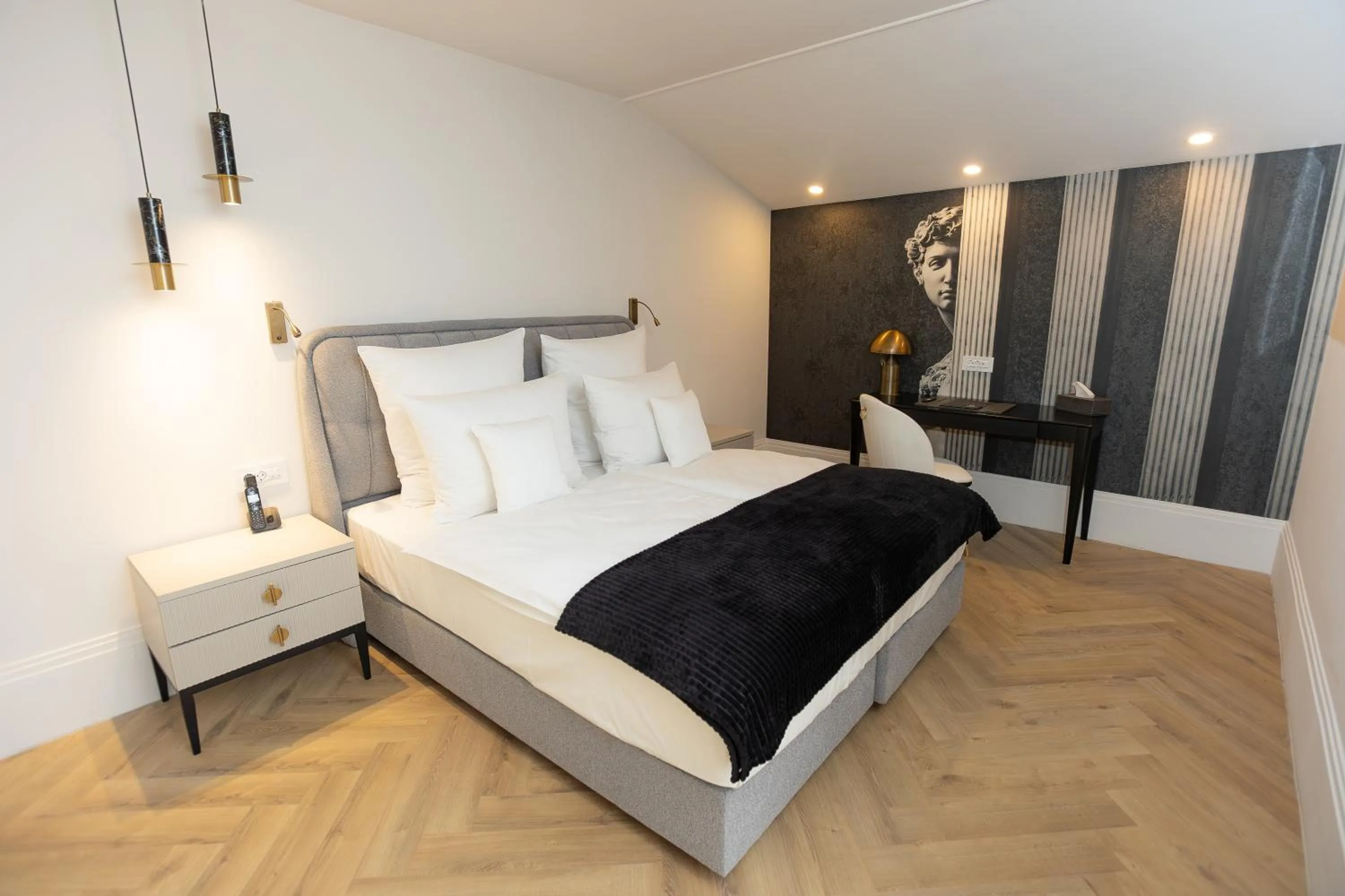 Bedroom, Bed in ZET Hotel