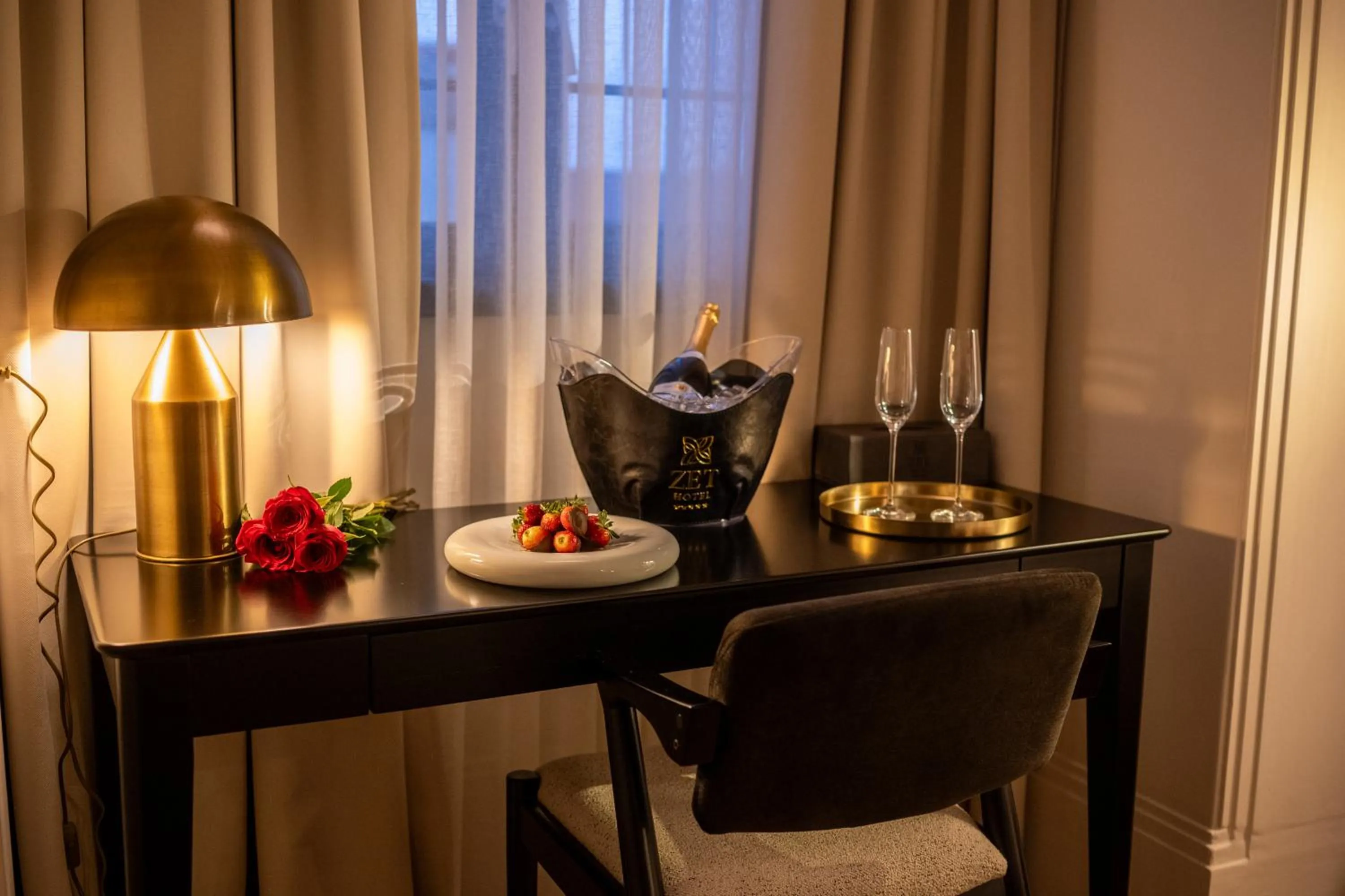 Dining area in ZET Hotel