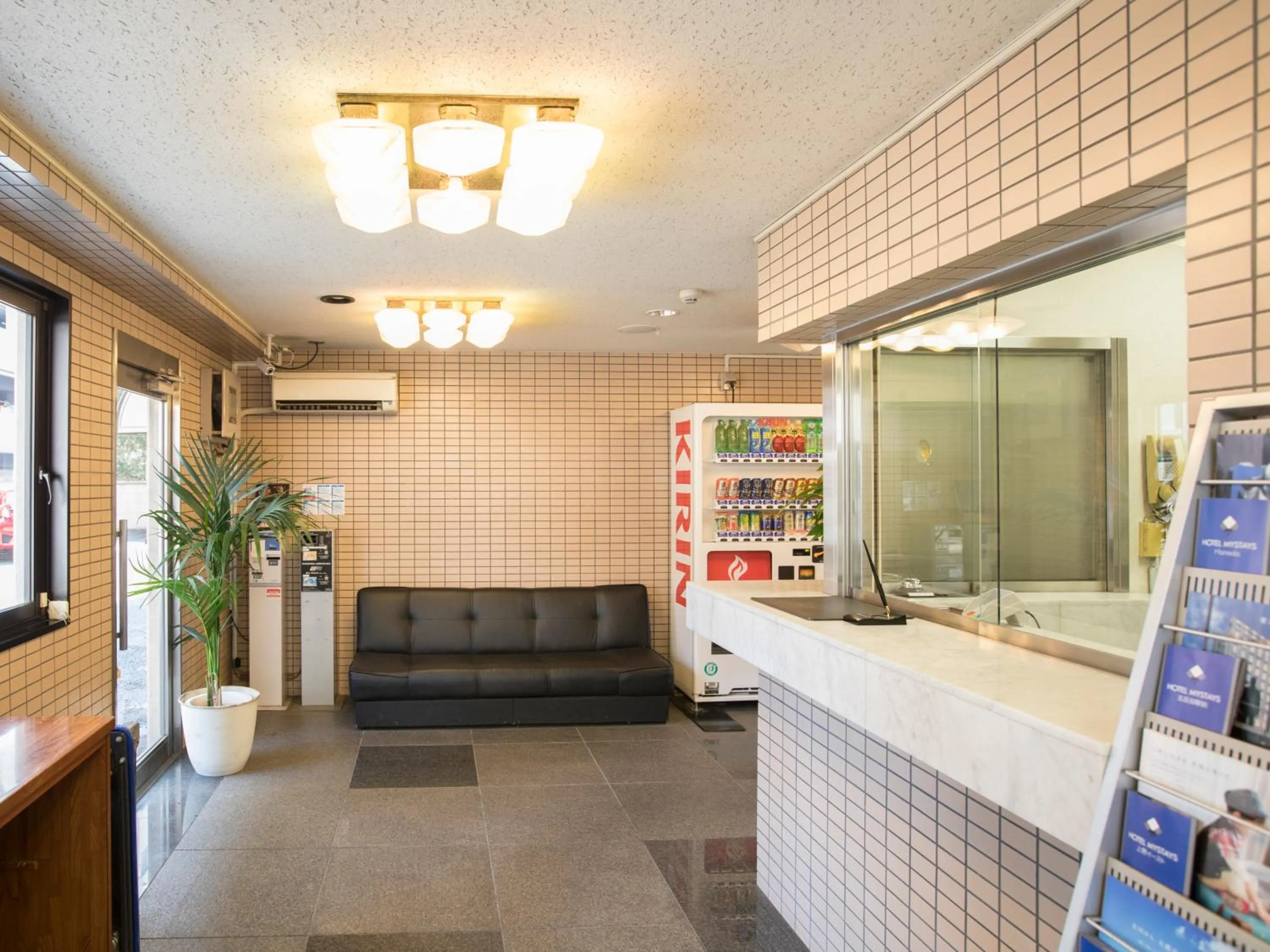 Lobby or reception in FLEXSTAY INN Tamagawa