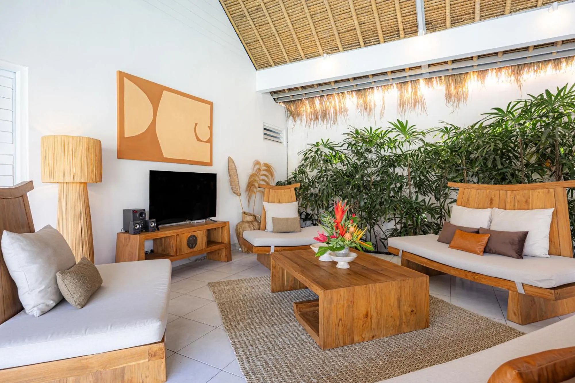 TV and multimedia in Newly renovated Villa Noa by Optimum Bali Villas