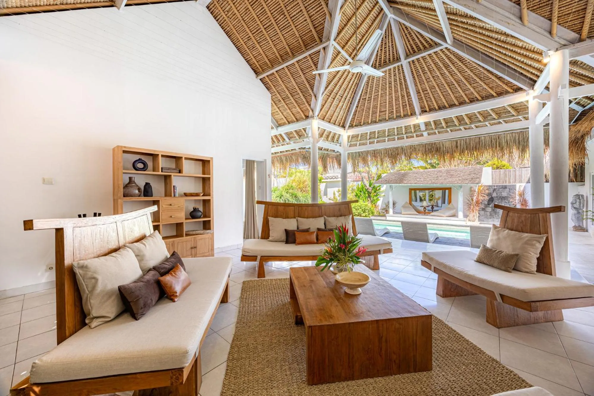 Living room in Newly renovated Villa Noa by Optimum Bali Villas