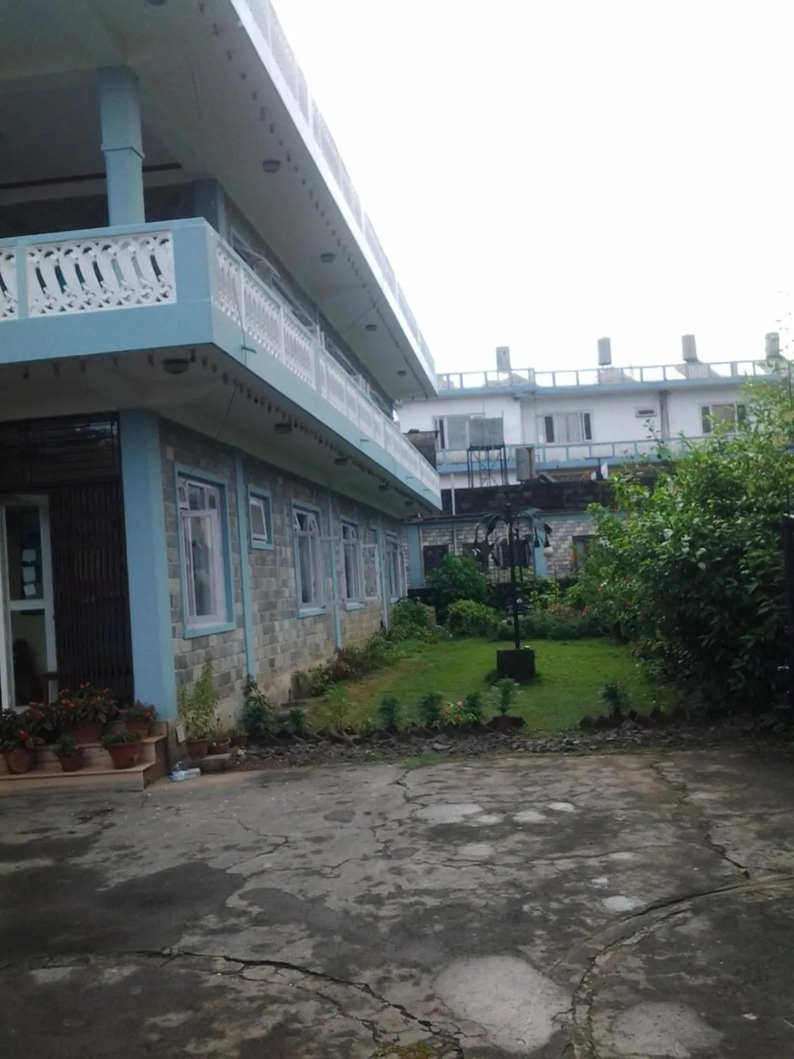 Garden view in New United Hotel