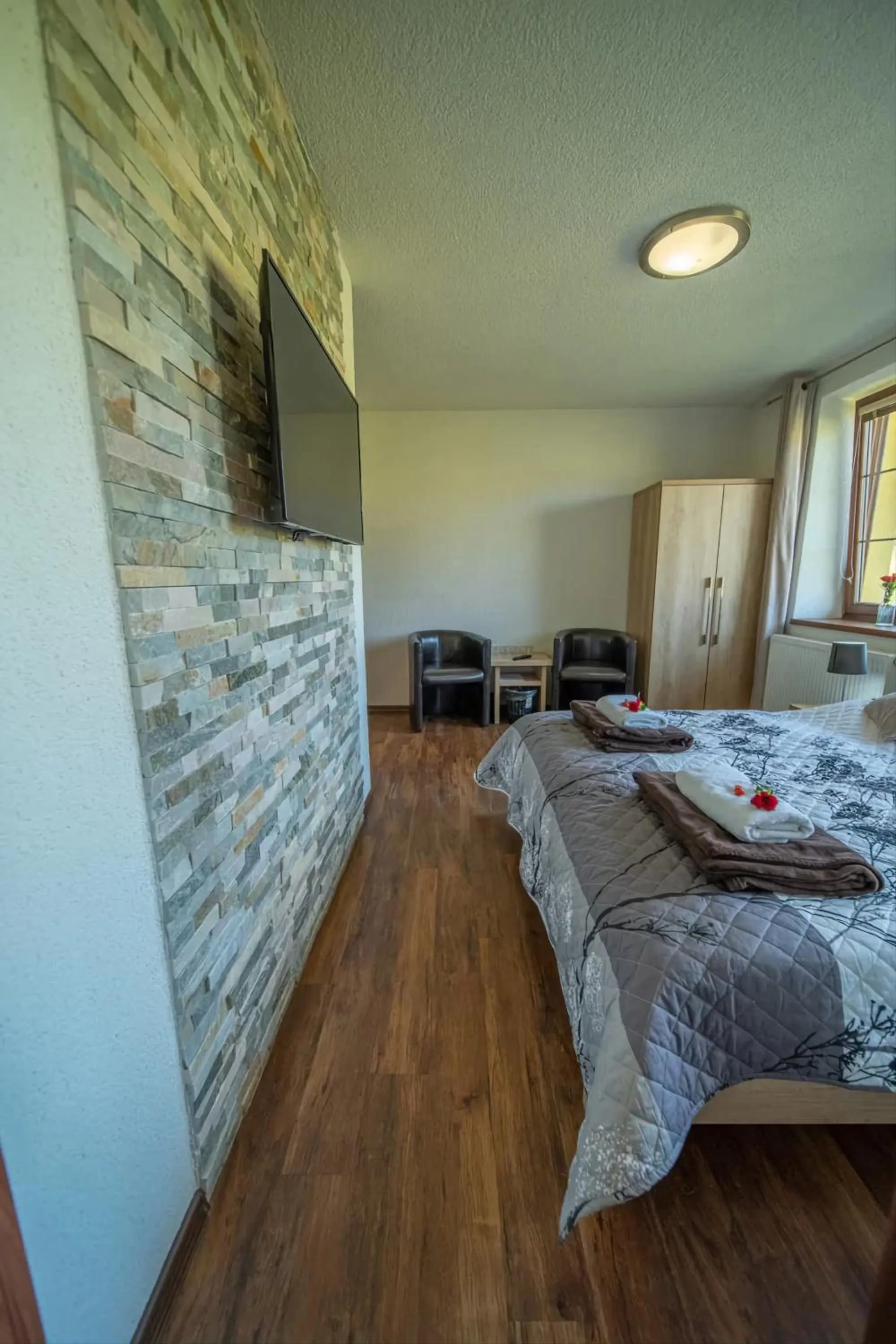 Bedroom, Bed in Wellness Penzion Life