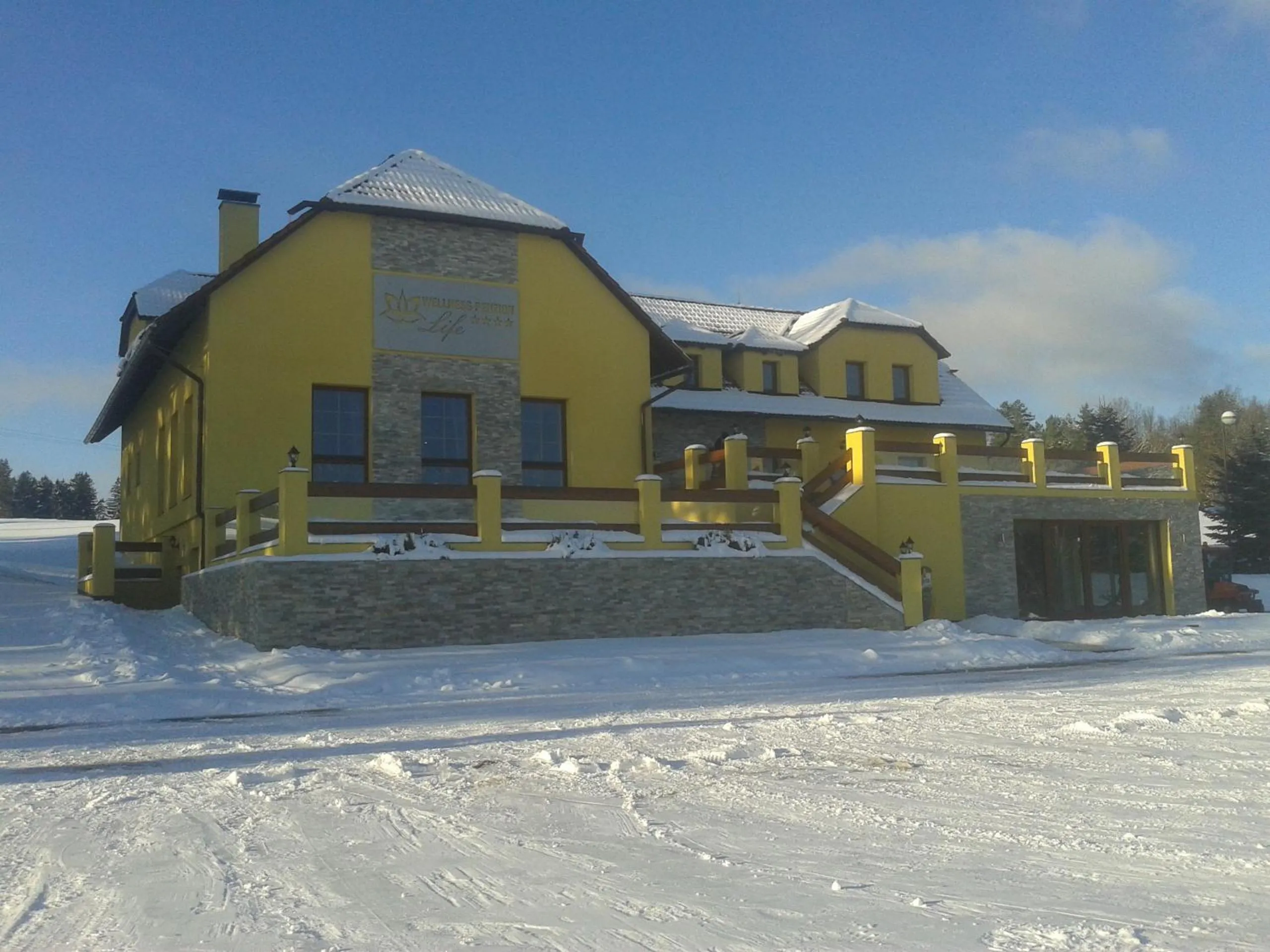 Property building in Wellness Penzion Life