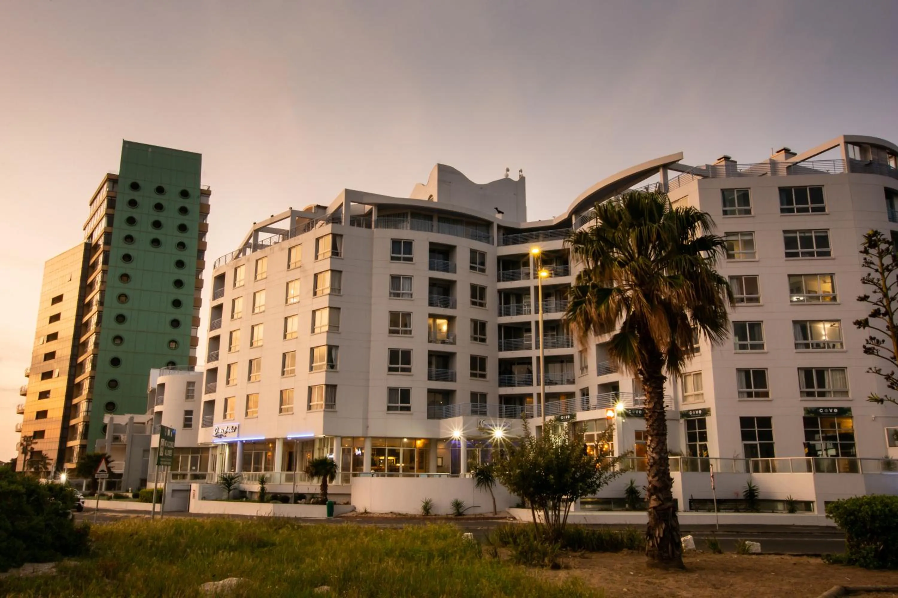 Property building in Ocean Breeze Hotel