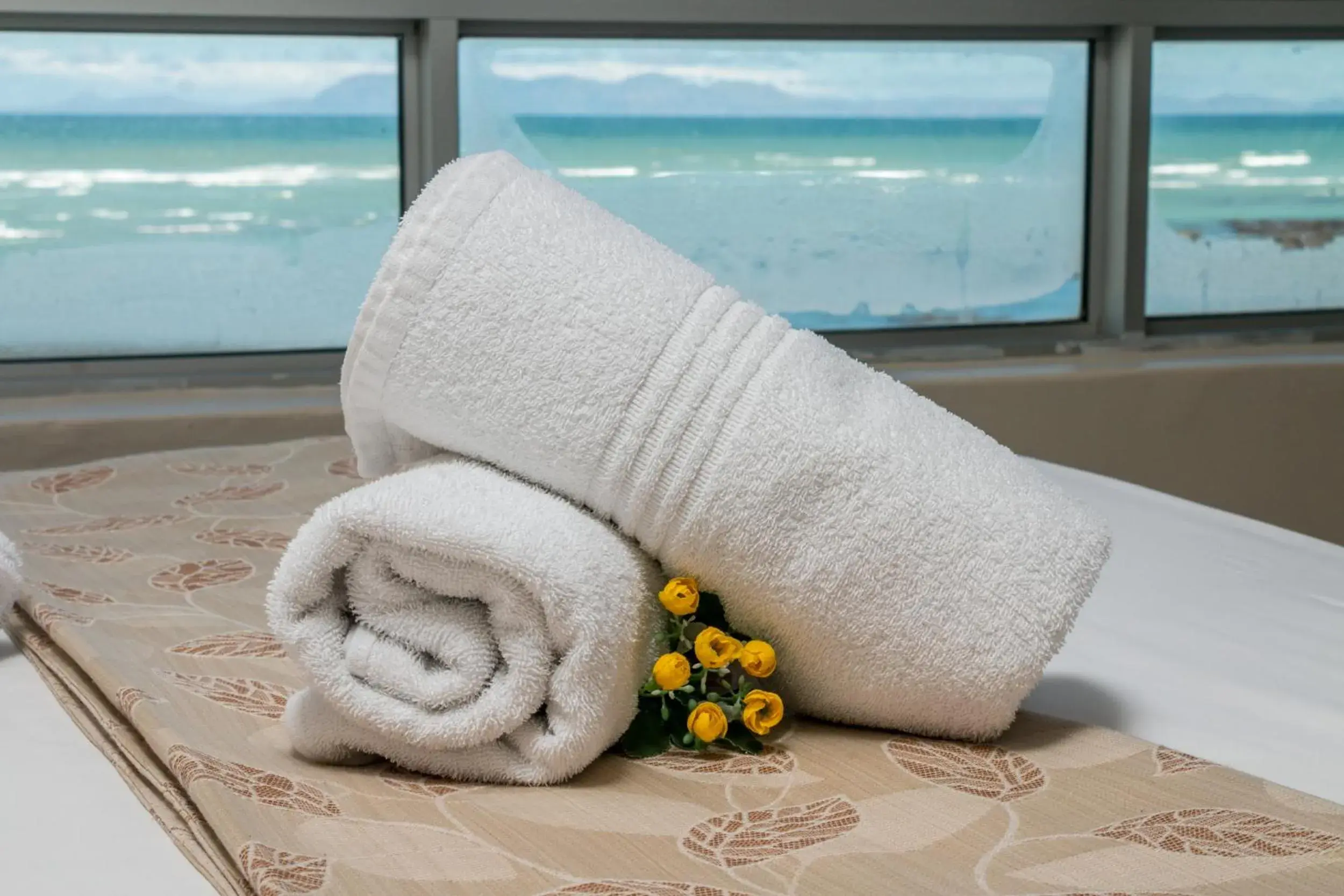 Bed in Ocean Breeze Hotel Bed in Ocean Breeze Hotel