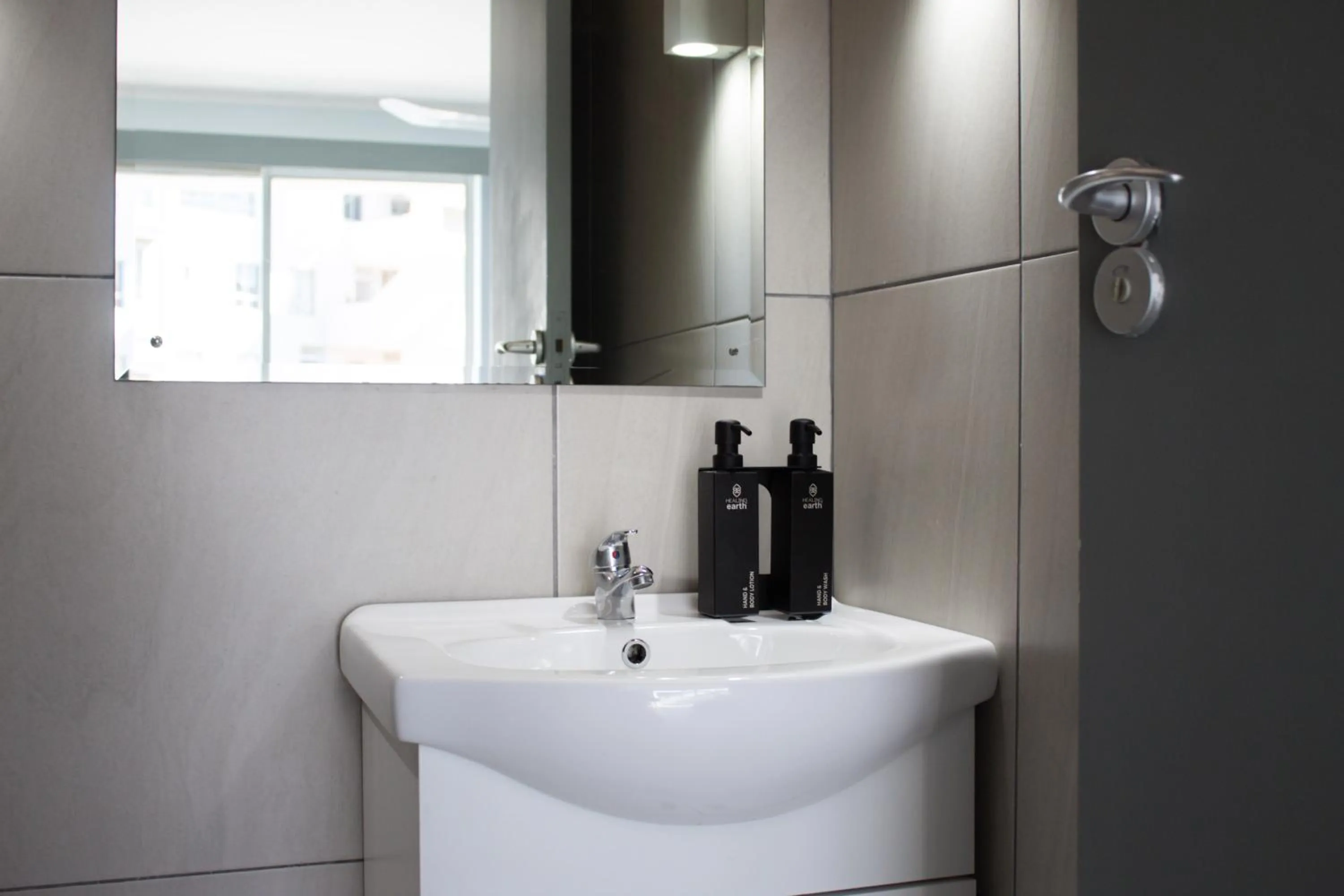 Bathroom in Ocean Breeze Hotel