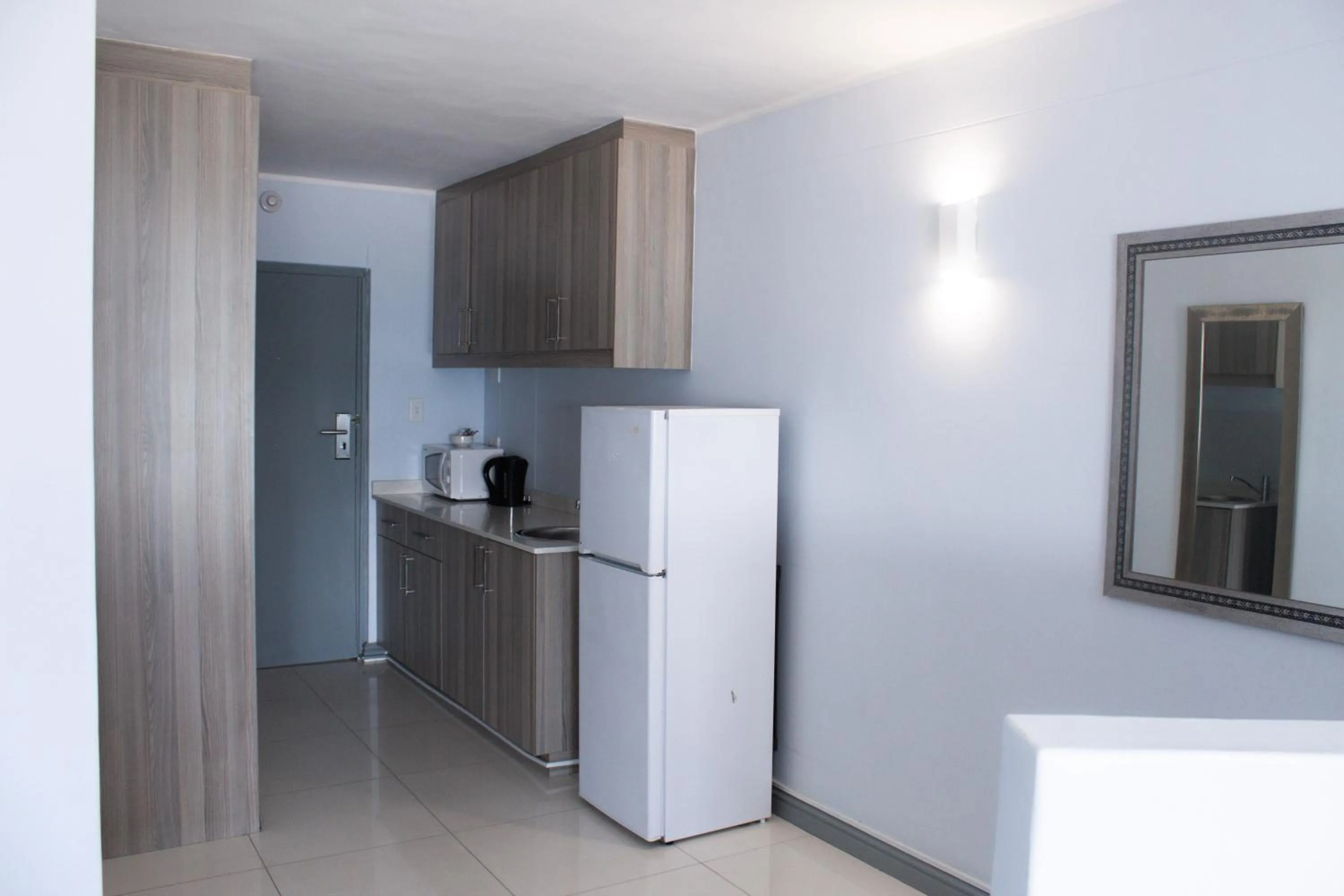 kitchen in Ocean Breeze Hotel