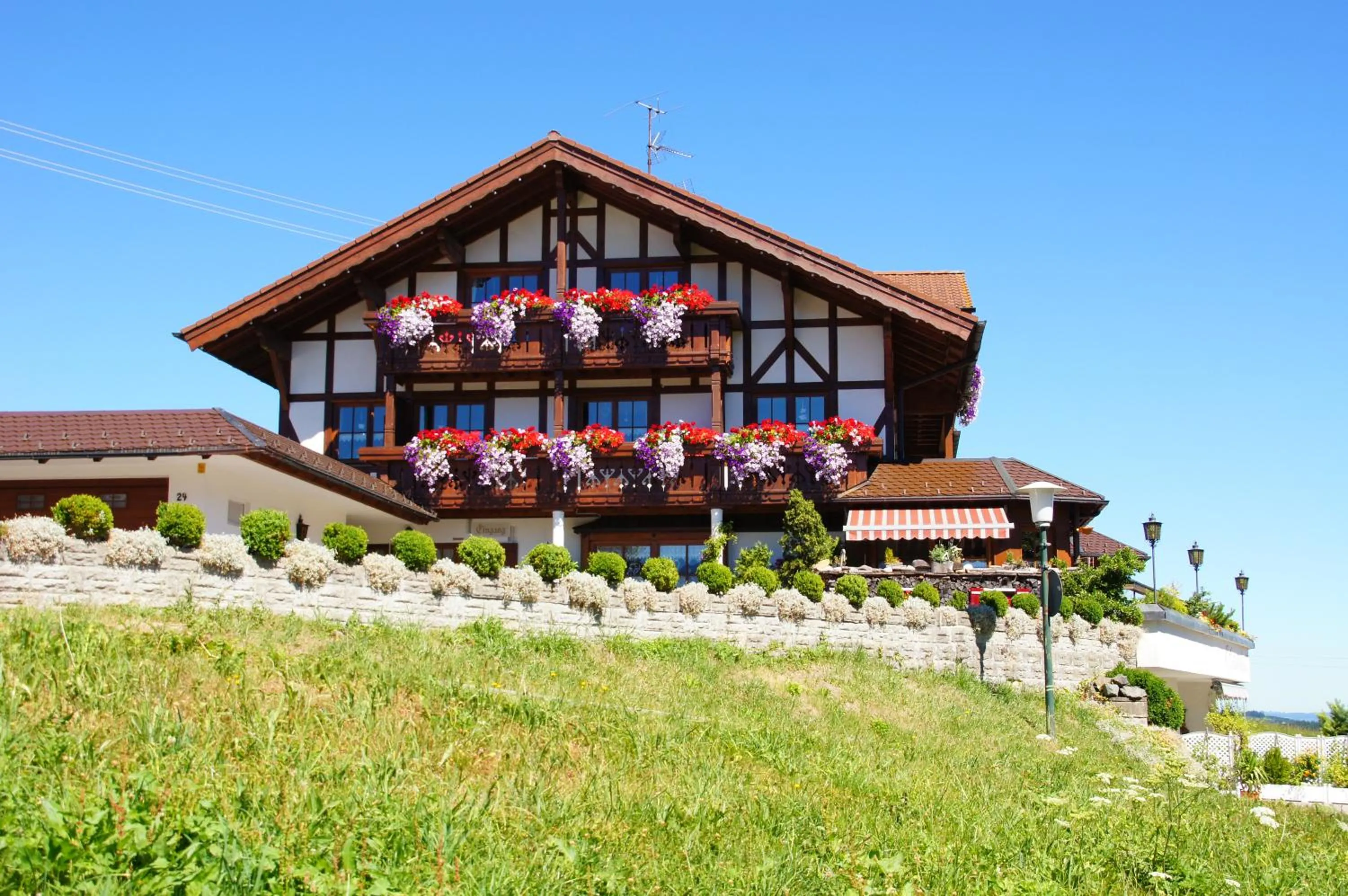 Property building in Gästehaus Alpenruh