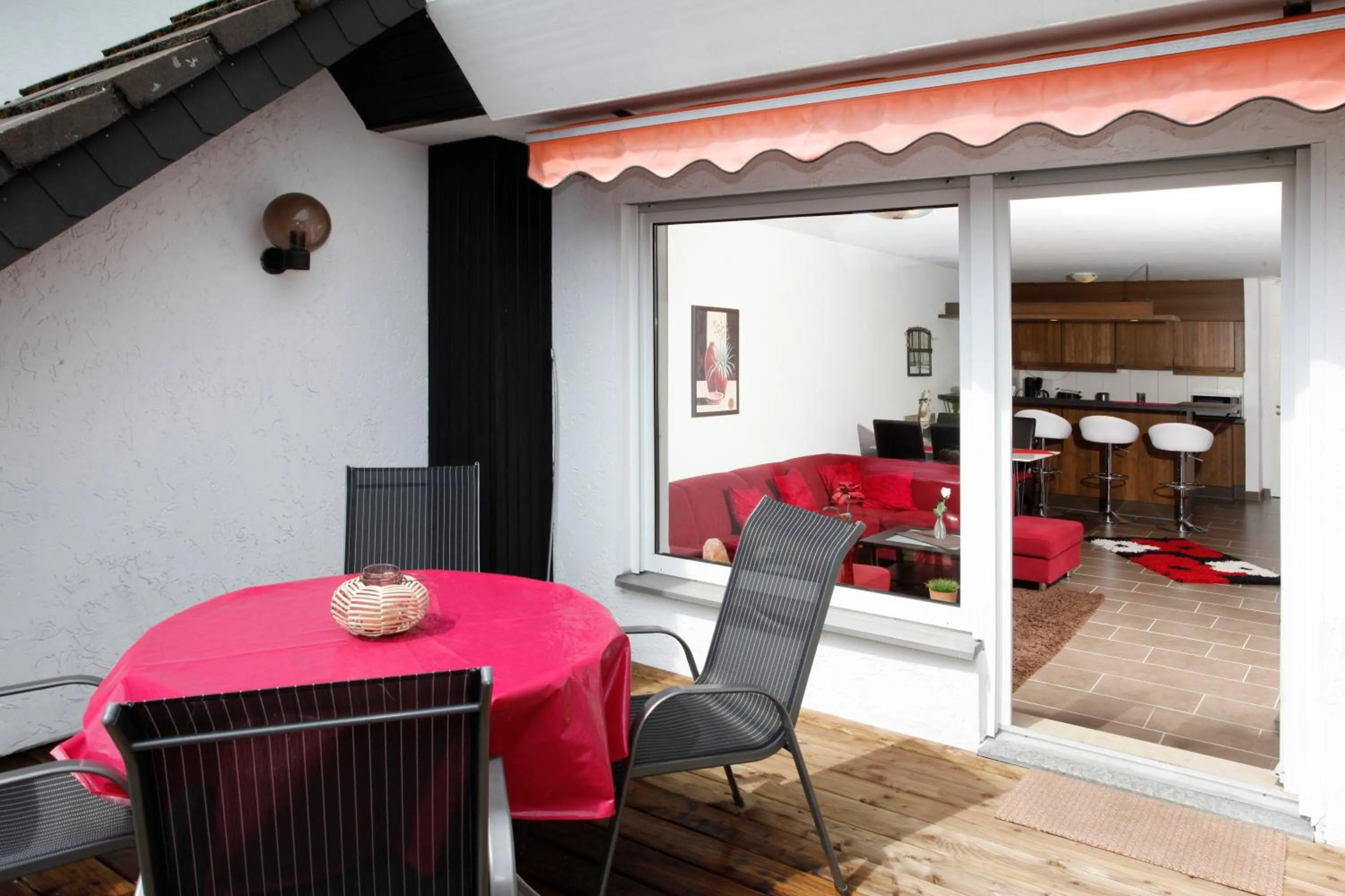 Balcony/Terrace in Ferienwohnung Inge Steinrücken