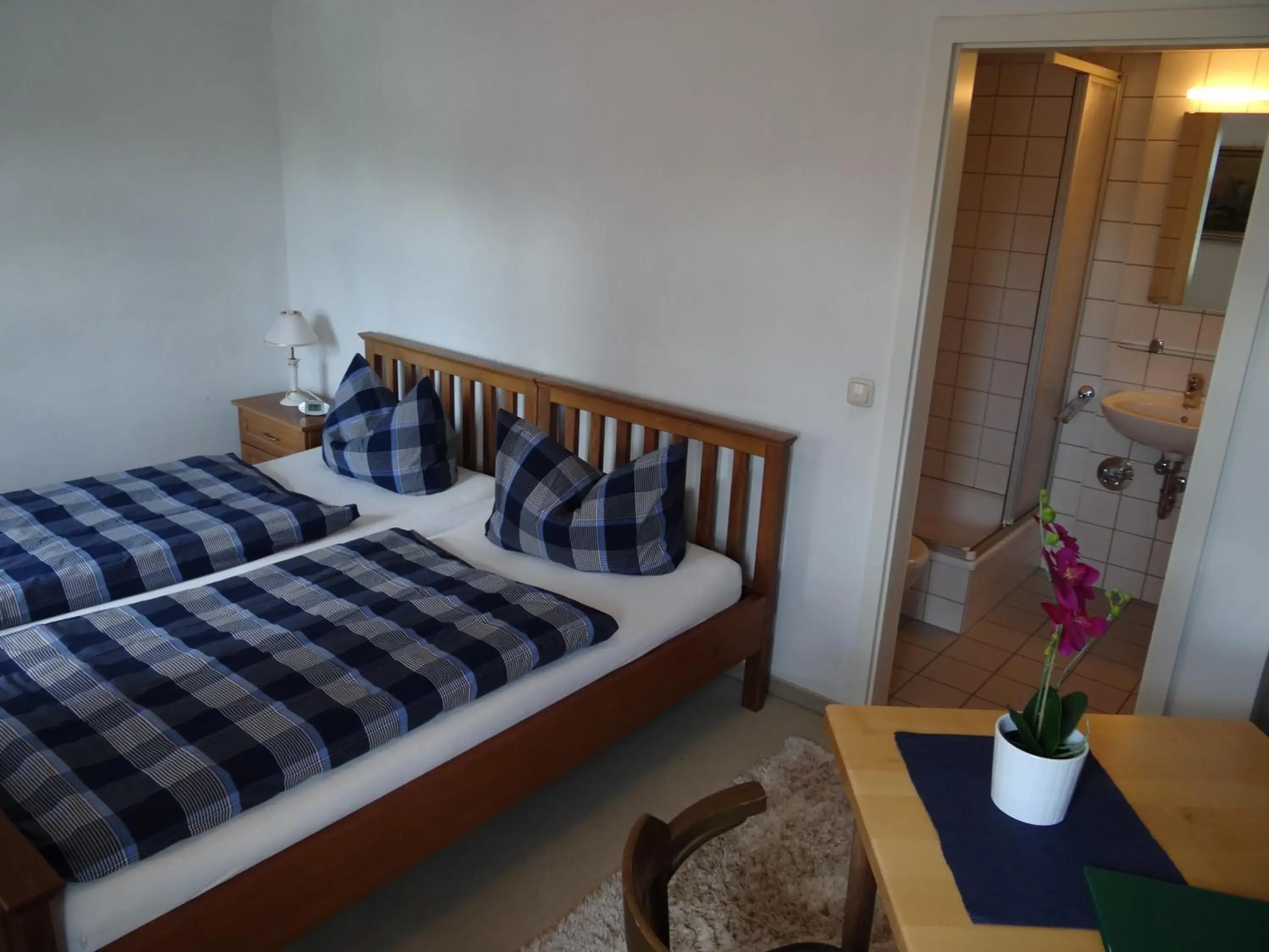 Bed in Landgasthaus zum Seysingshof Bed in Landgasthaus zum Seysingshof