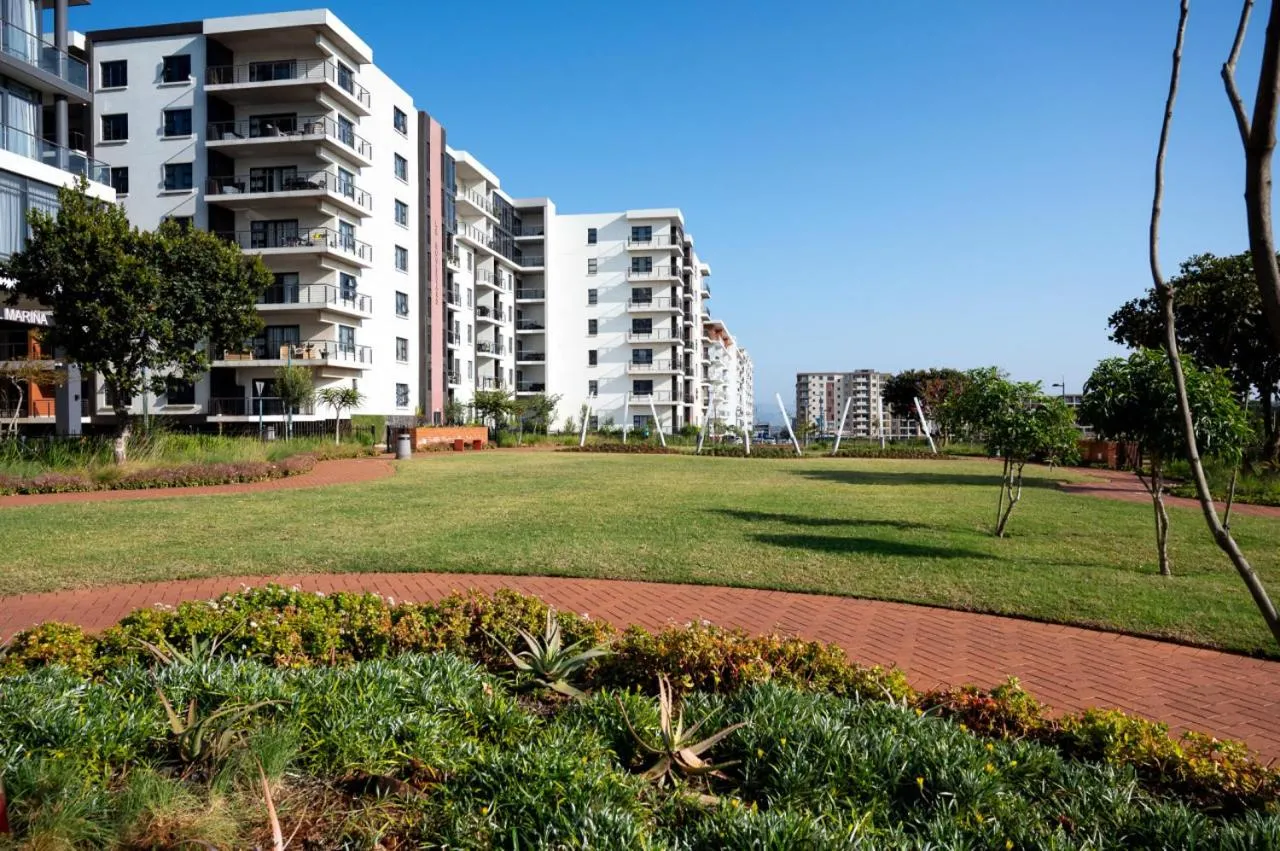 Garden view in Luxury Bellagio 304 Two Bed with Inverter
