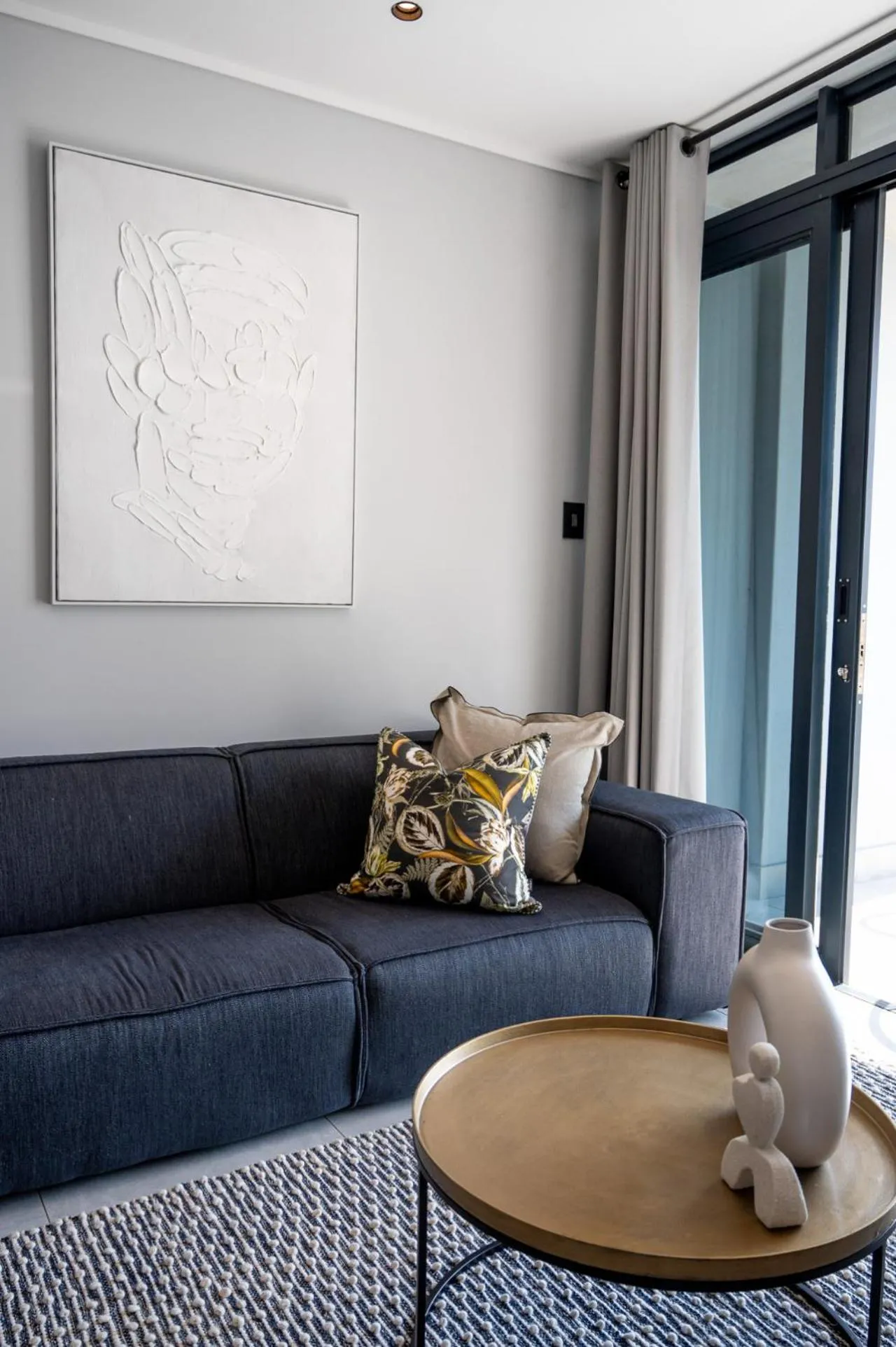 Living room in Luxury Bellagio 304 Two Bed with Inverter