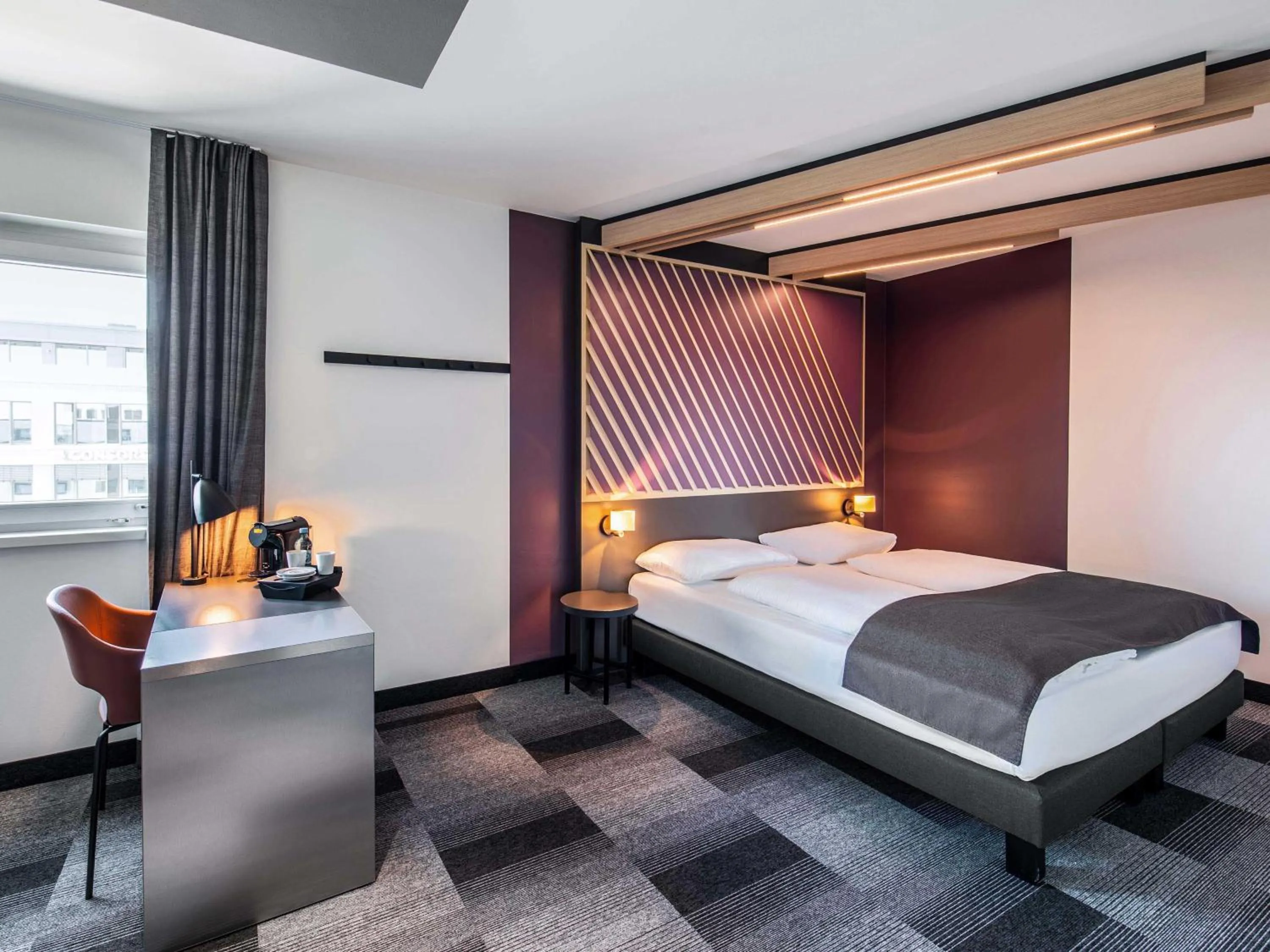 Photo of the whole room, Bed in B&B Hotel München City-West