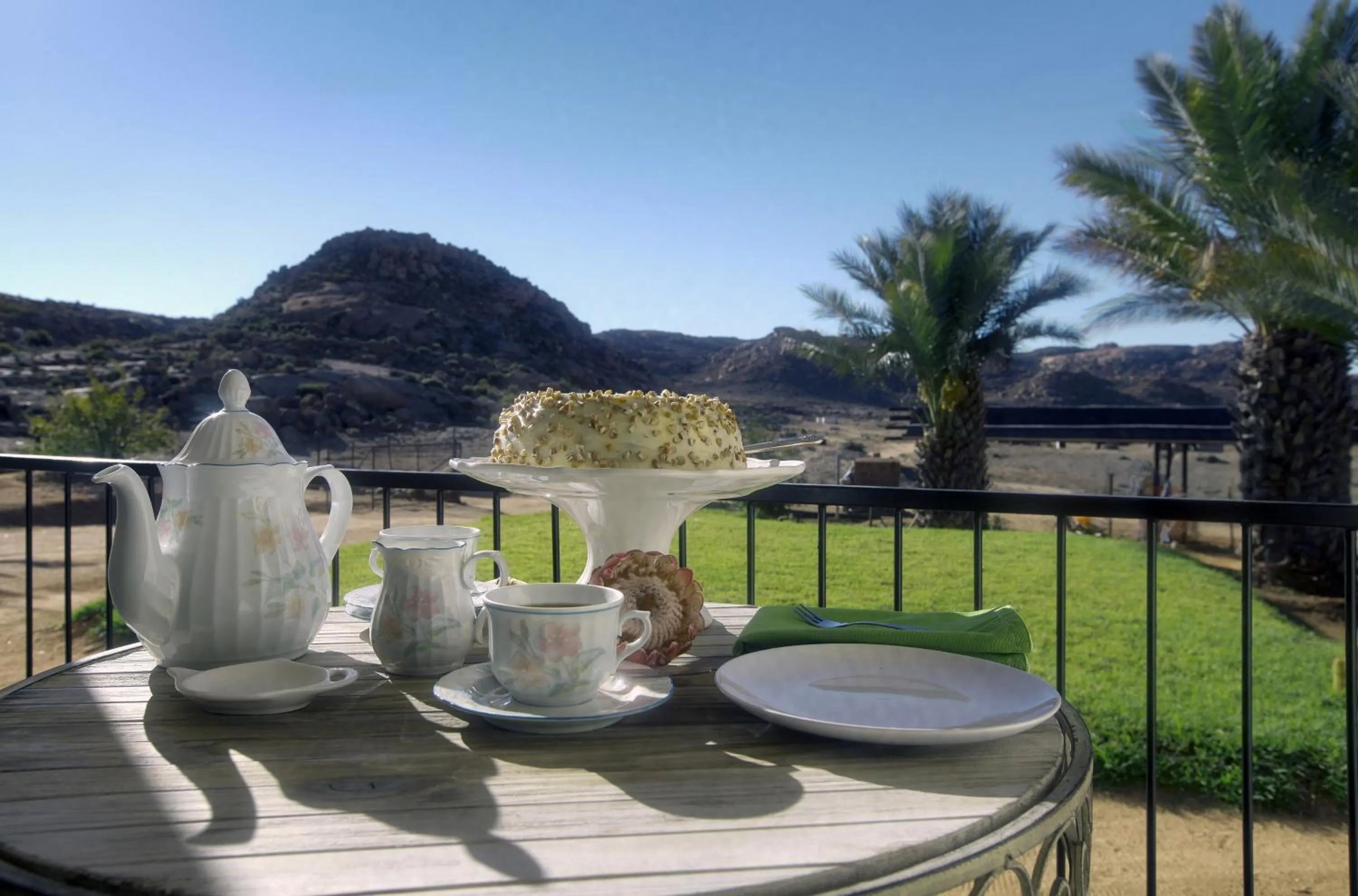 Food close-up in Apollis Cottage