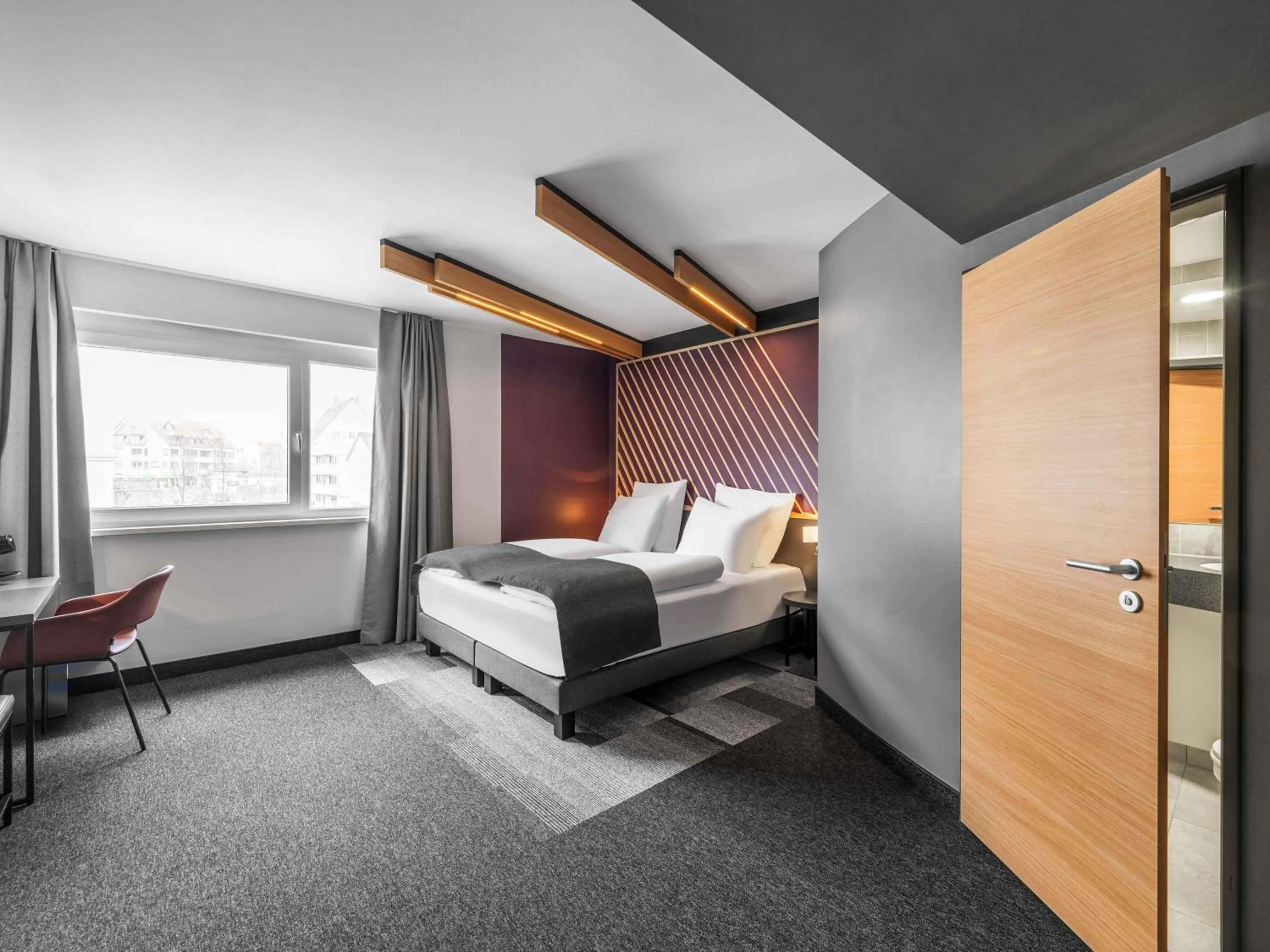 Photo of the whole room, Bed in B&B Hotel Schweinfurt-City