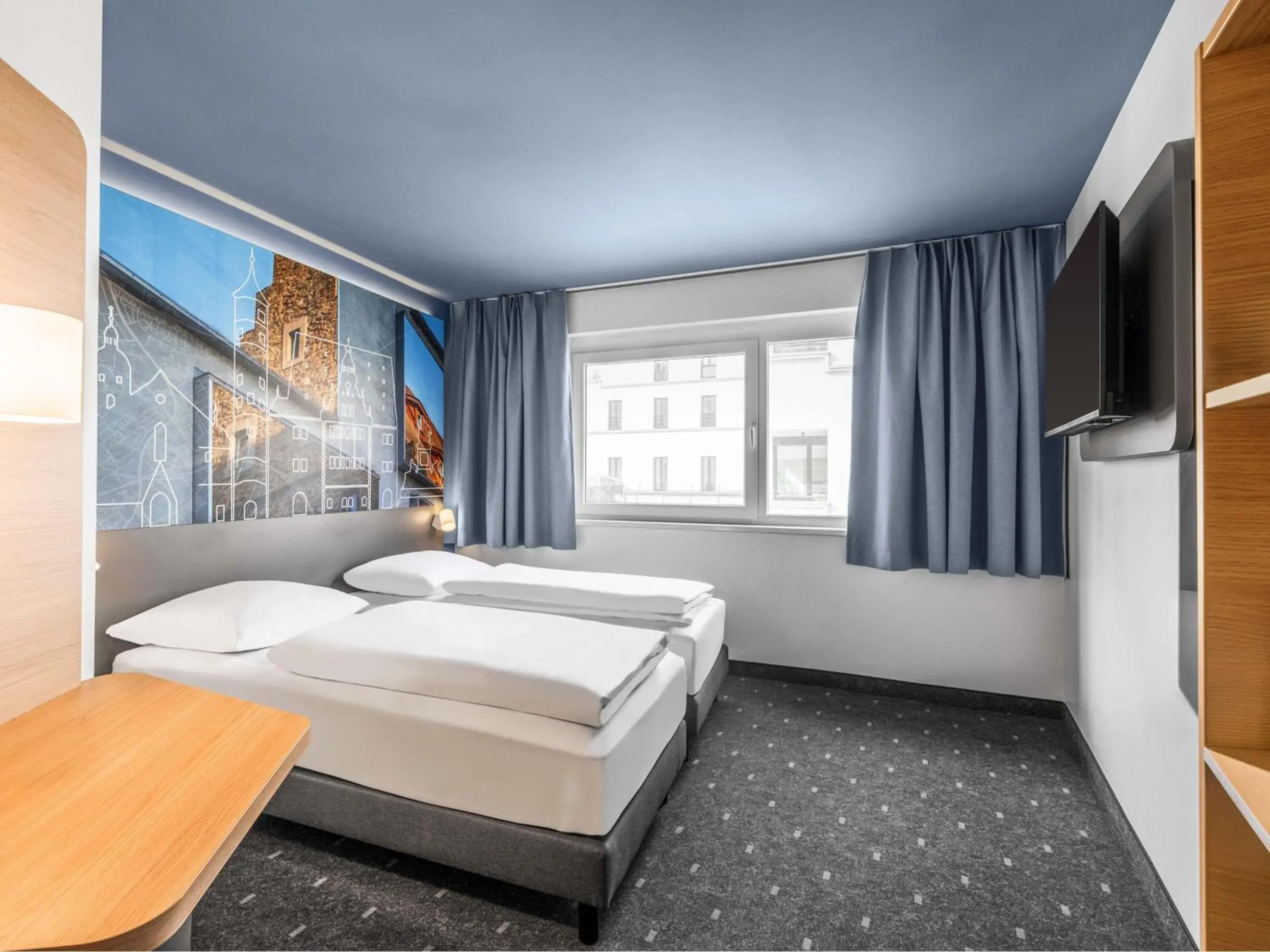 Twin Room - single occupancy in B&B Hotel Schweinfurt-City Twin Room - single occupancy in B&B Hotel Schweinfurt-City