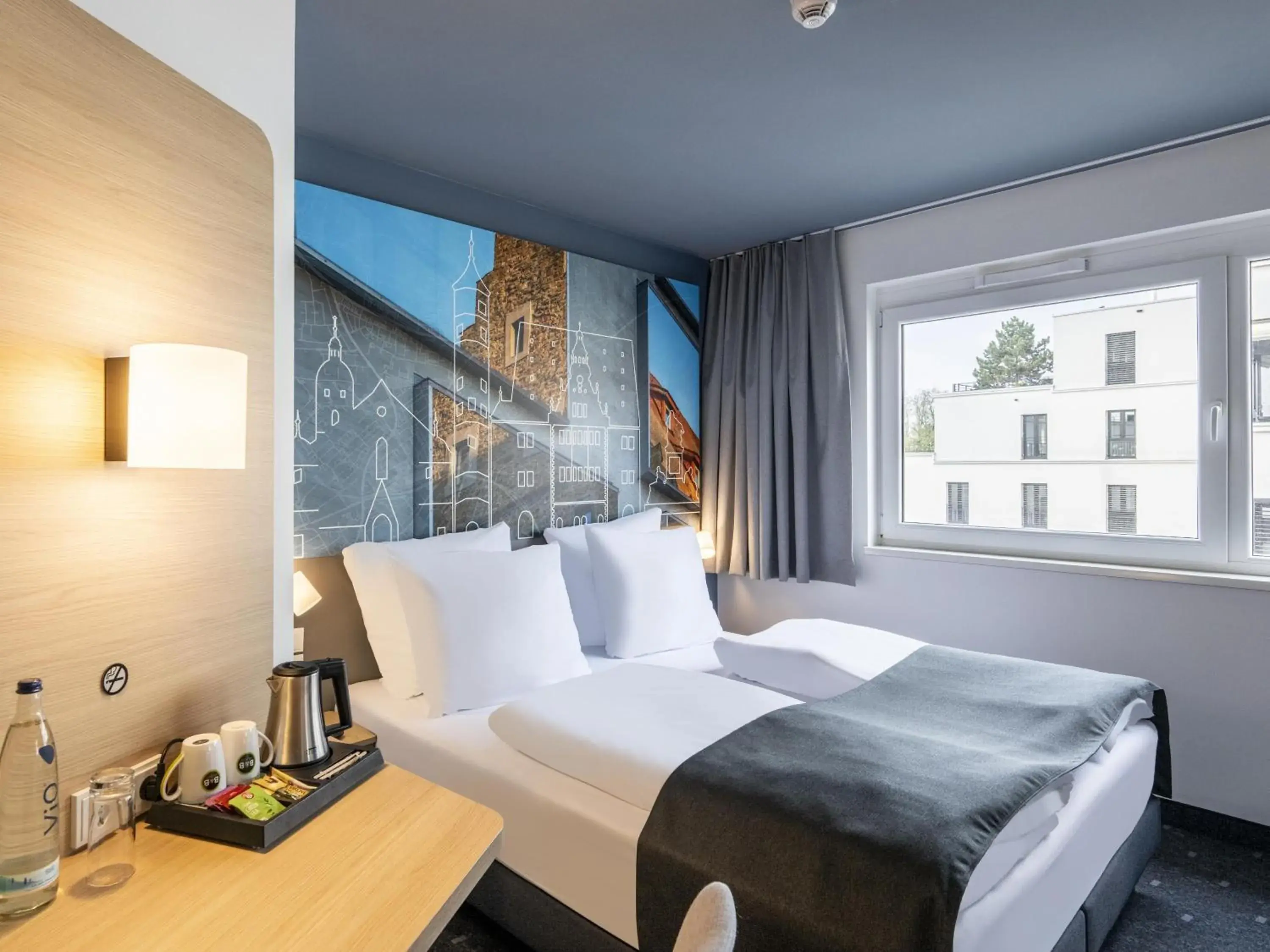 Photo of the whole room, Bed in B&B Hotel Schweinfurt-City Photo of the whole room, Bed in B&B Hotel Schweinfurt-City