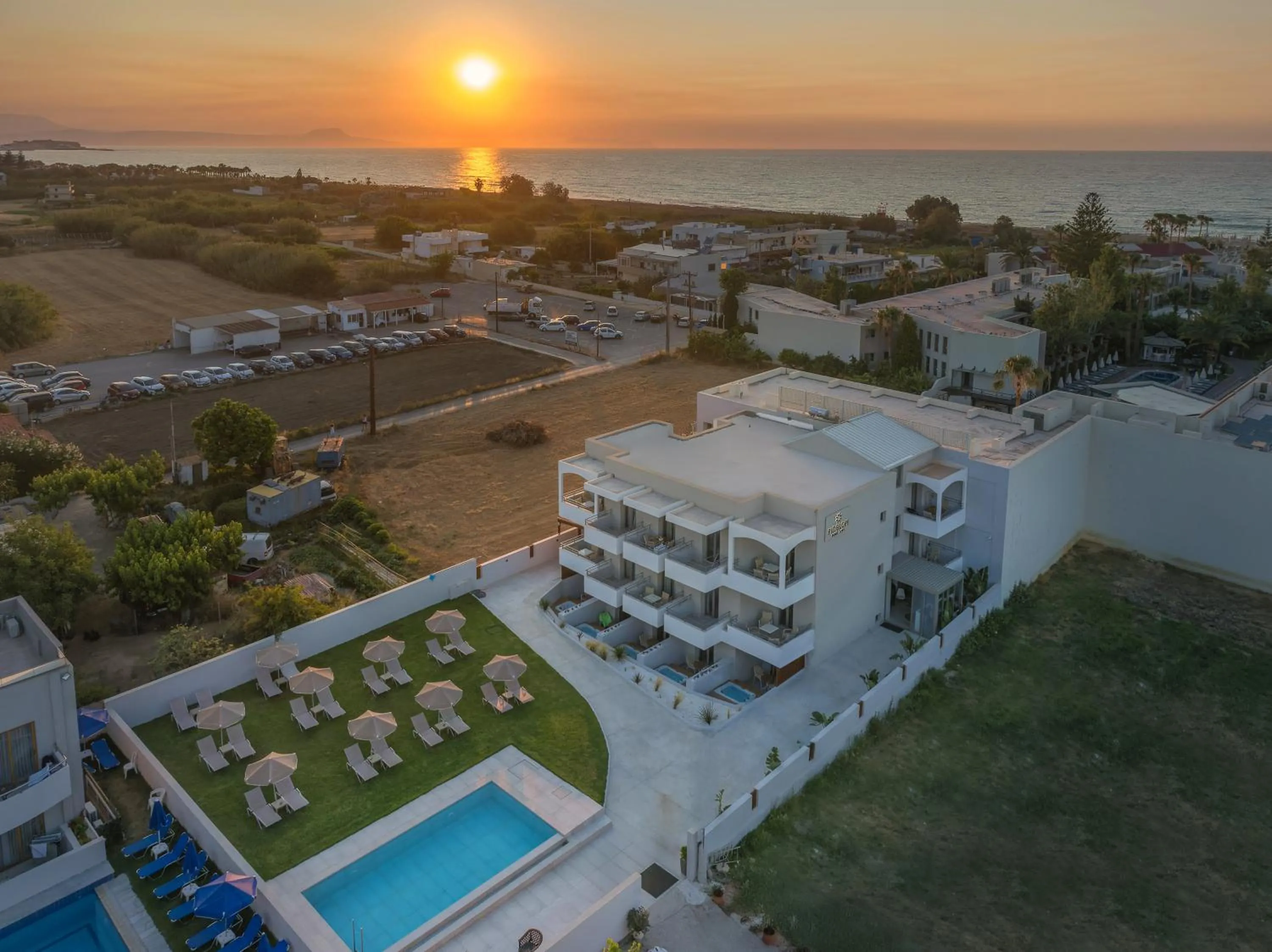 Property building in Pinelopi Hotel