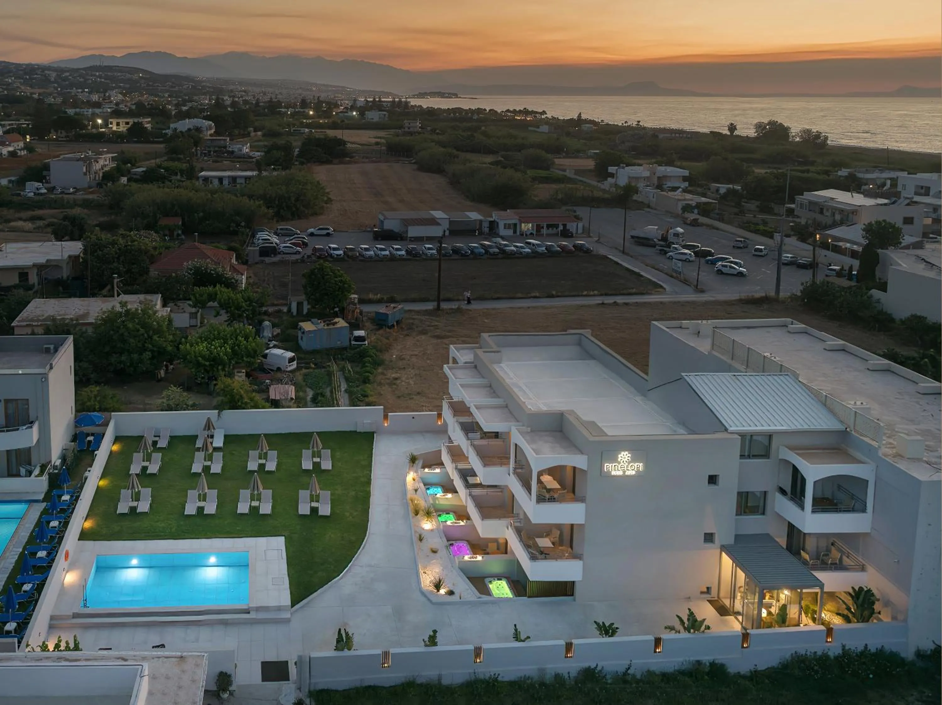 Property building in Pinelopi Hotel