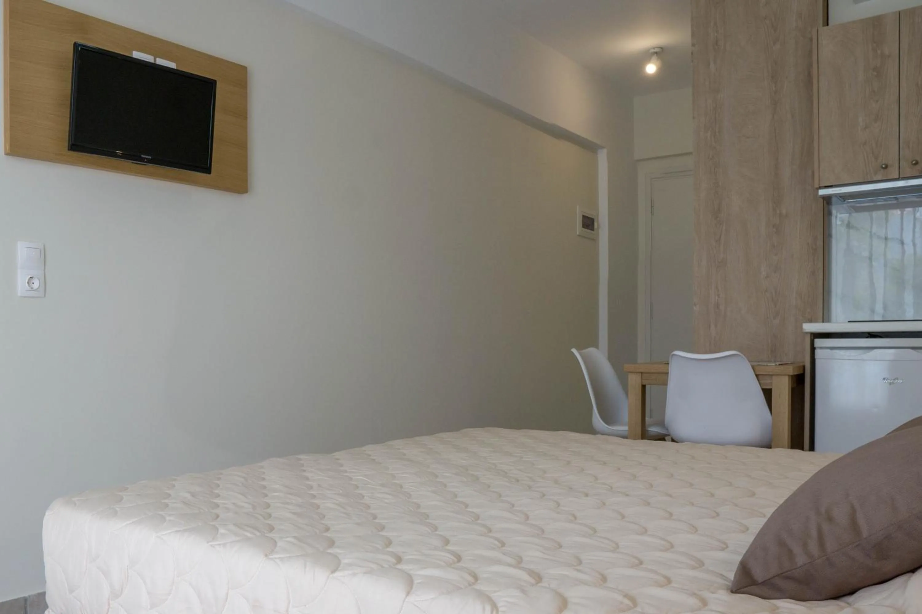 Bed in Pinelopi Hotel